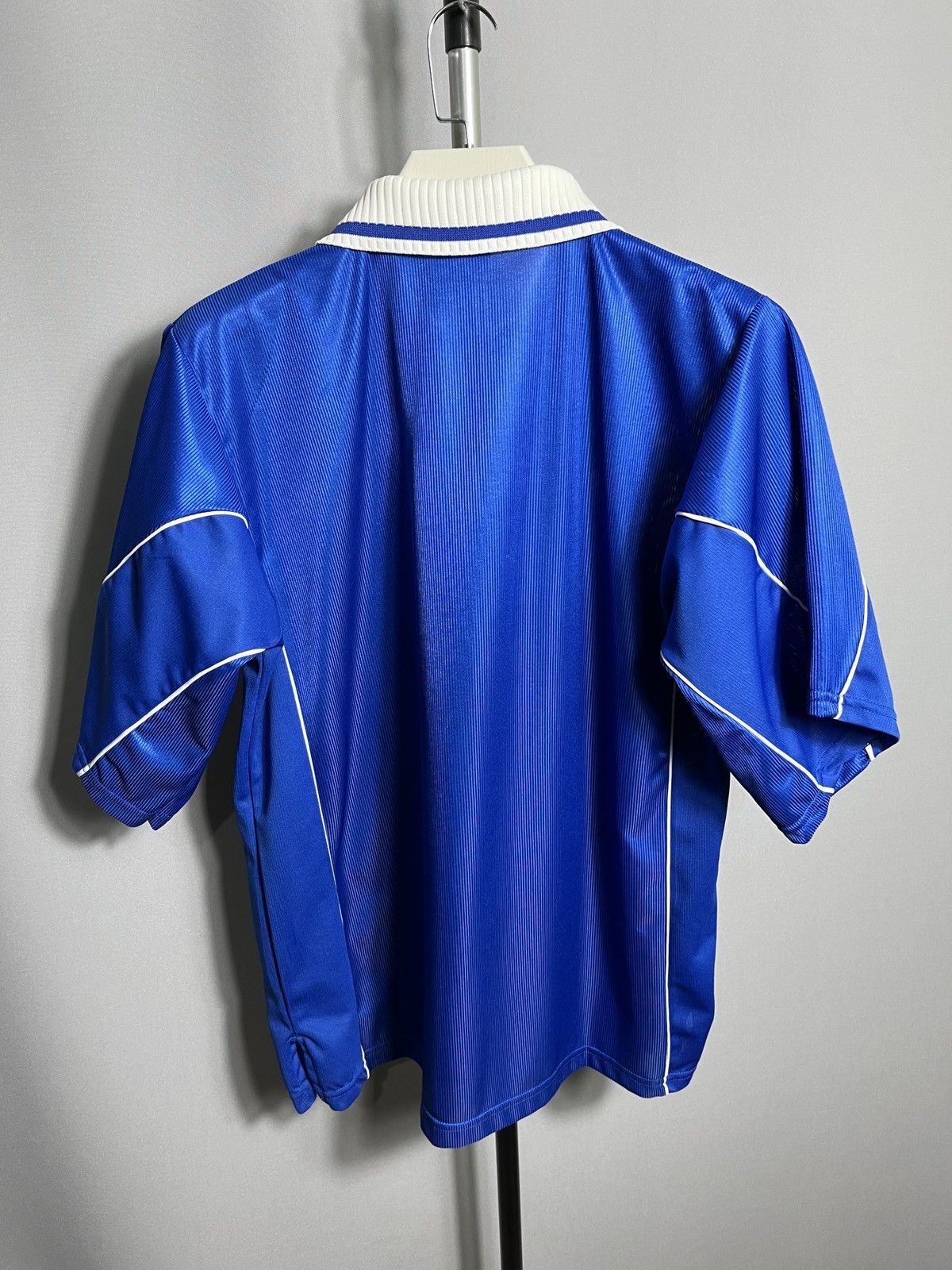 Le Coq Sportif 2001 - 2002 Leicester City home blue shirt mens jersey Size US M / EU 48-50 / 2 - 9 Thumbnail