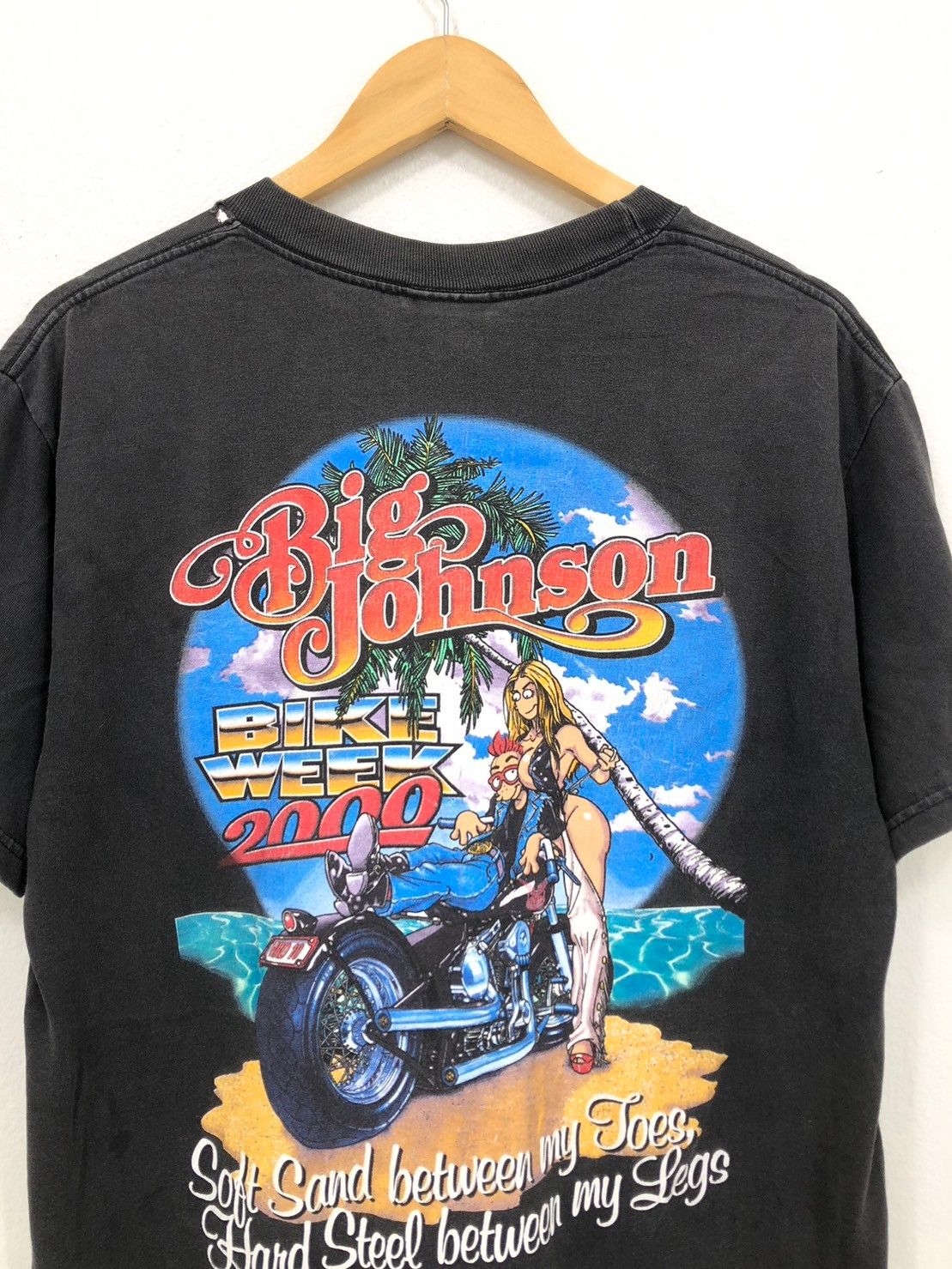 Vintage Vintage 00's BIG JOHNSON Motorcycles Bike Week shirt wts01 Size US M / EU 48-50 / 2 - 1 Thumbnail