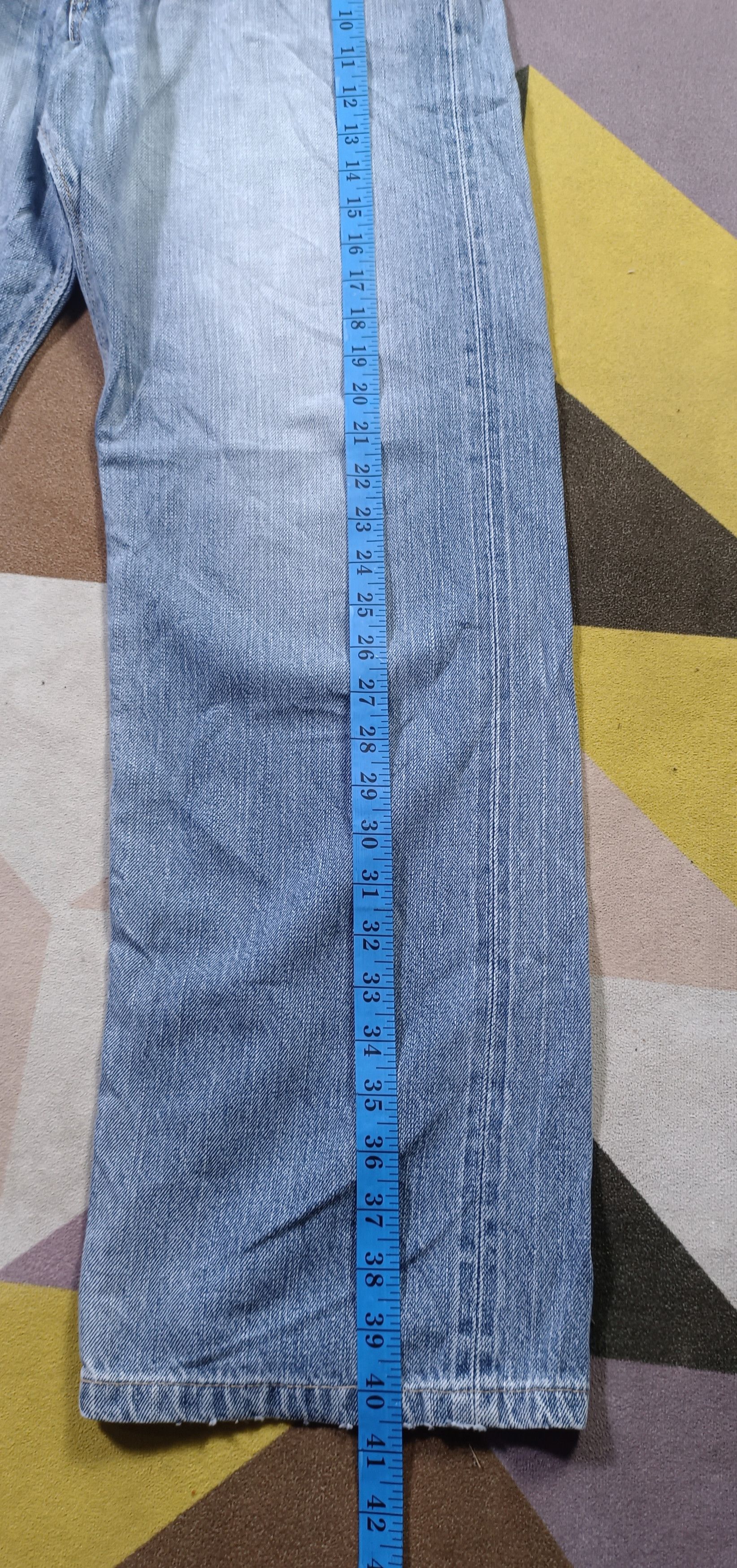 Edwin Edwin Selvedge 505z Orange tag Distressed Denim (30) Size US 30 / EU 46 - 20 Thumbnail