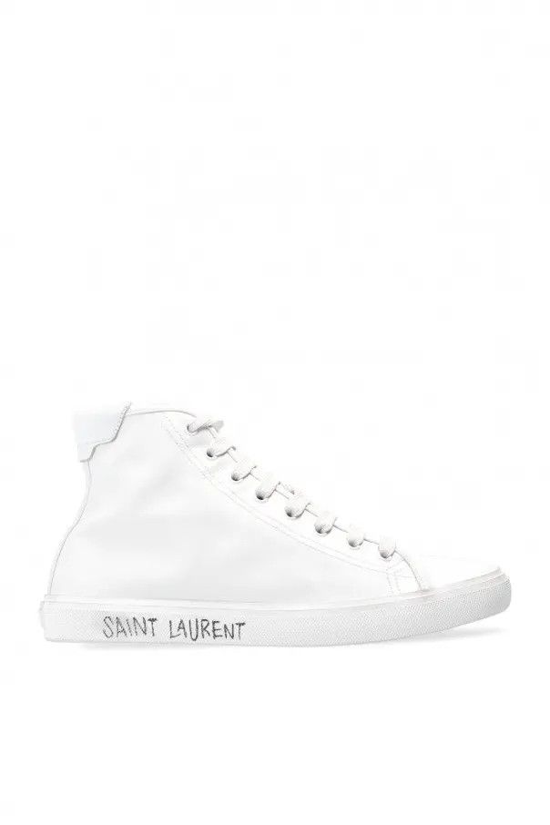 Saint Laurent Paris o1b1hav110824 Hi Top Sneakers in White Size US 10 / IT 40 - 1 Thumbnail
