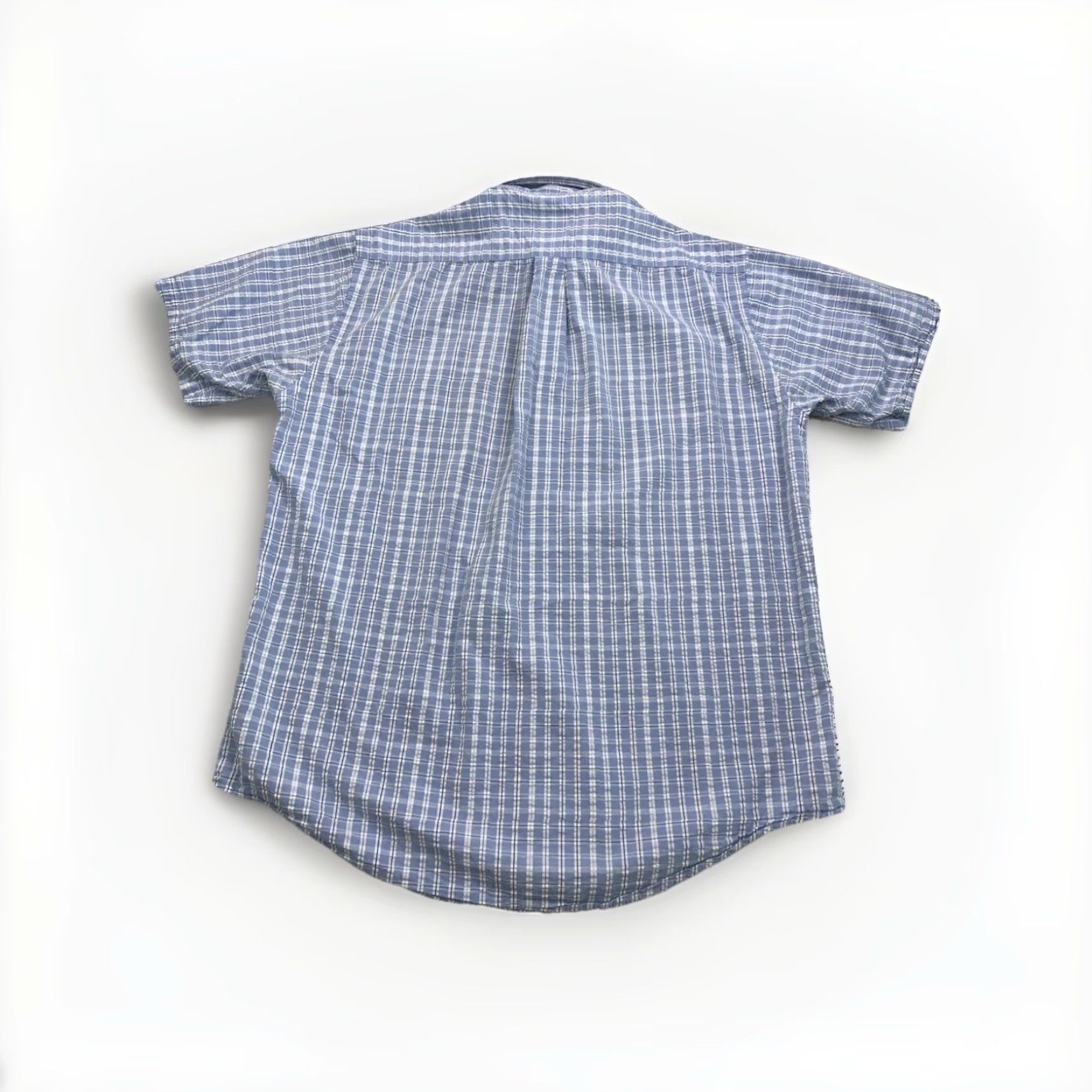 Brooks Brothers Brooks Brothers The Original Polo Shirt Cotton Plaid Blue Shirt Mens L Size US L / EU 52-54 / 3 - 7 Thumbnail