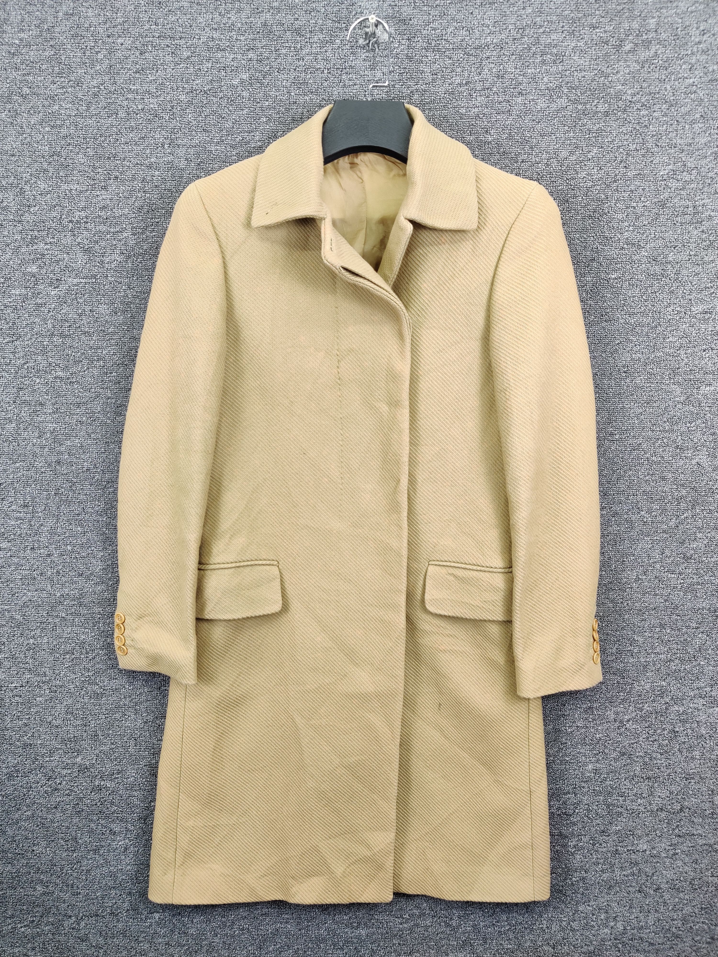 Helmut Lang Helmut Lang Single Breasted Wool Long Coat Size US M / EU 48-50 / 2 - 1 Thumbnail