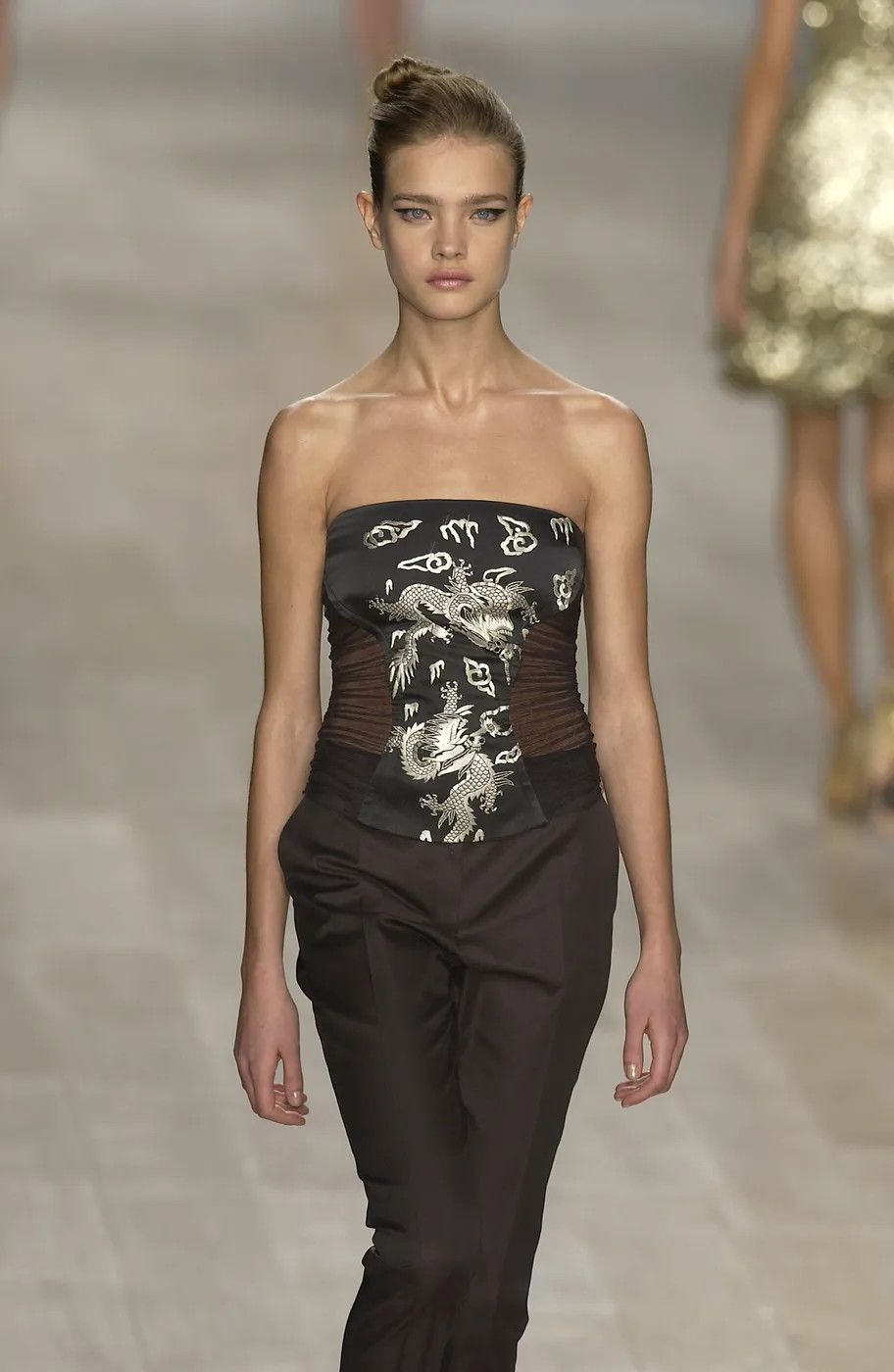 Blumarine SS2003 Runway Silk Tube Top Size S / US 4 / IT 40 - 8 Thumbnail