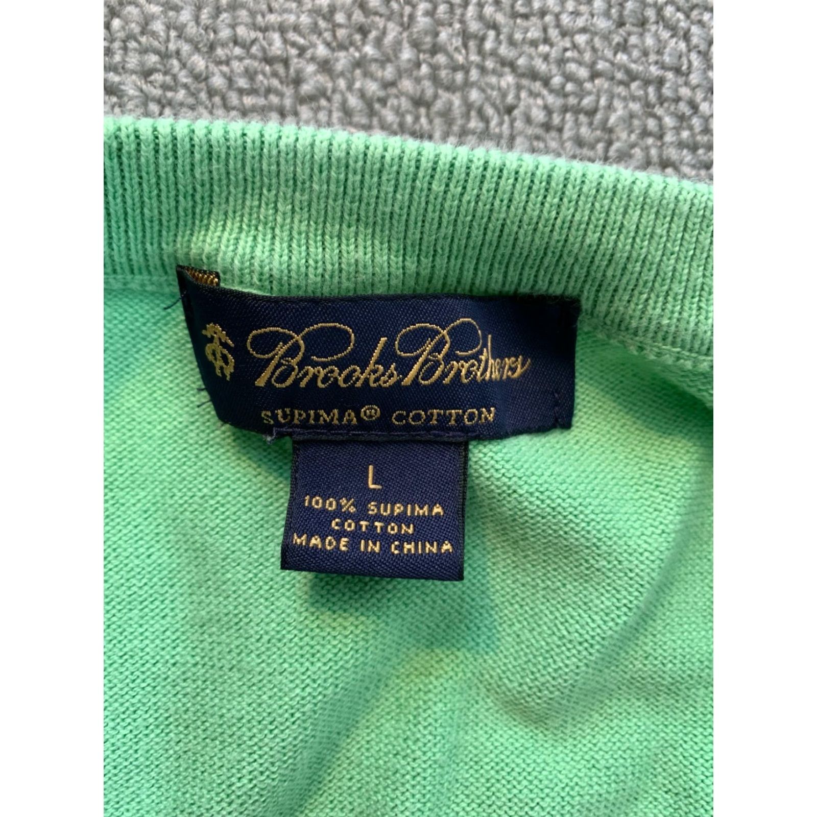 Brooks Brothers Brooks Brothers Sleeveless Sweater Light Green Mens L Supima cotton Argyle/Diamond Knit Pullover Casual Shirt? Size US L / EU 52-54 / 3 - 3 Thumbnail