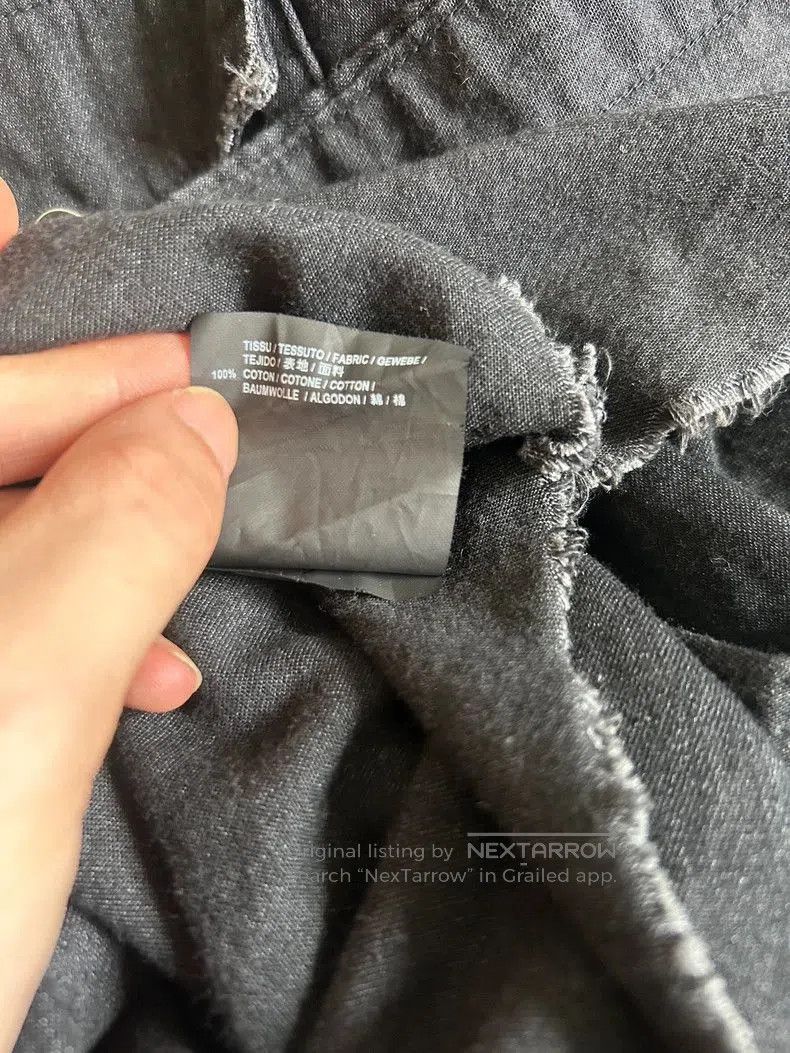 Hedi Slimane Saint Laurent Black Denim Shirt Jacket. Size US M / EU 48-50 / 2 - 7 Thumbnail