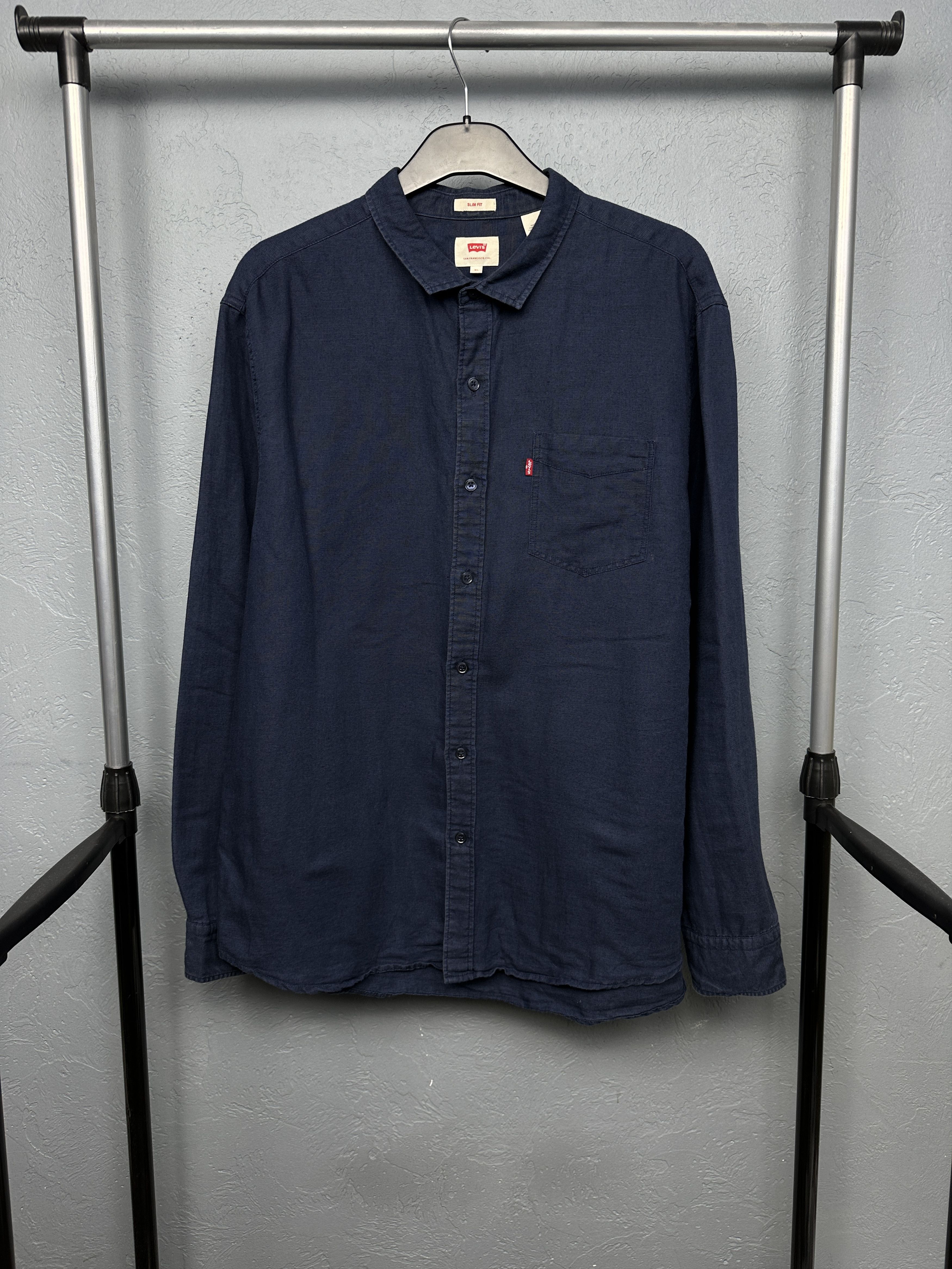 Levi's Levi's Vintage Mens LINEN Long Sleeve Shirt Size US XL / EU 56 / 4 - 1 Thumbnail