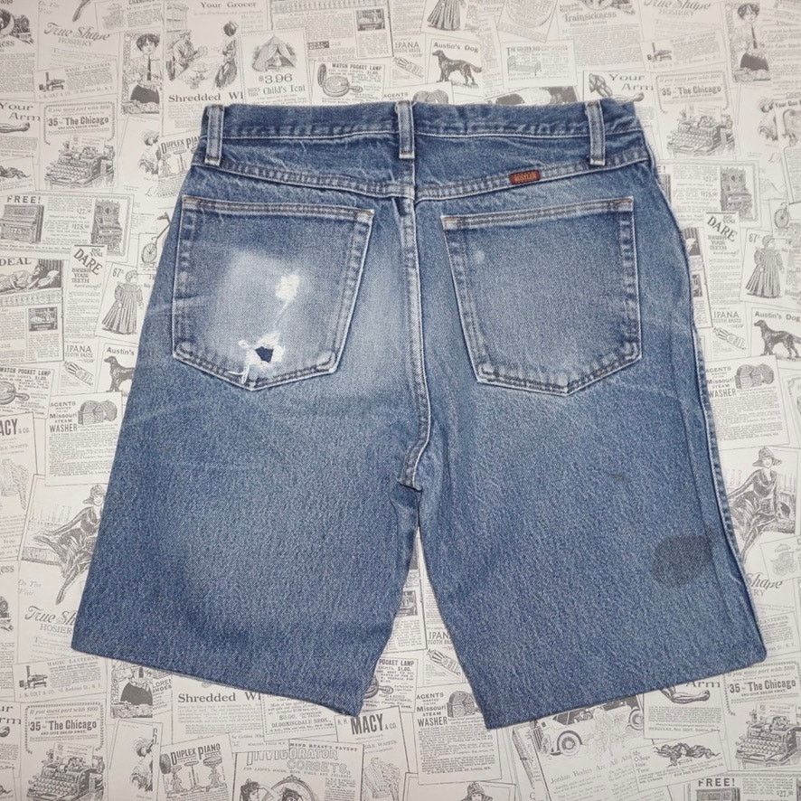 Rustler 32 - Vintage Y2K Rustler faded distressed denim jean shorts Size US 32 / EU 48 - 1 Thumbnail