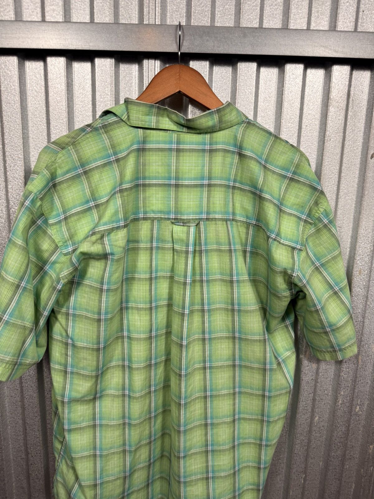 Wrangler Vintage Wrangler Short Sleeve Button Up Western Plaid Shirt Size US L / EU 52-54 / 3 - 7 Thumbnail