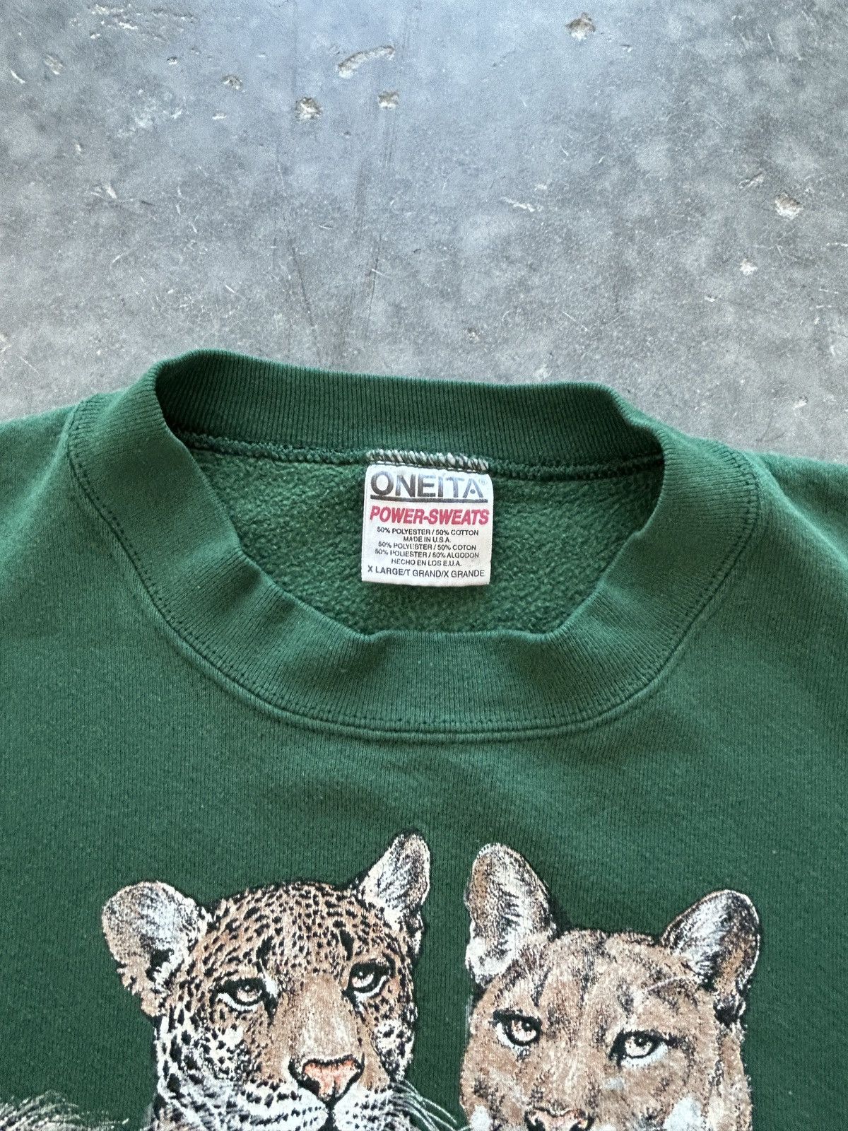 Vintage Vintage 90s Philadelphia Zoo Graphic Sweatshirt Size US XL / EU 56 / 4 - 3 Thumbnail