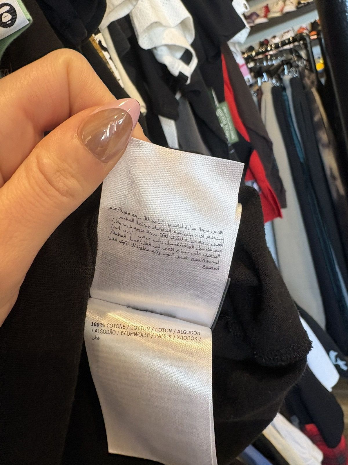 Moncler × Palm Angels Moncler Palm Angels Tee Black Size Large Size US L / EU 52-54 / 3 - 10 Thumbnail