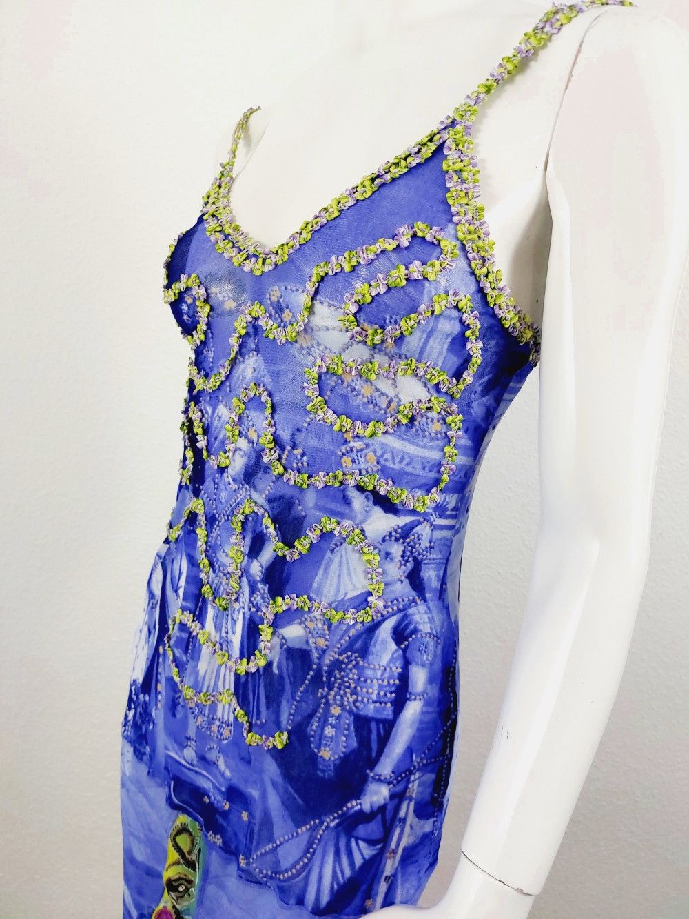 Jean Paul Gaultier Jean Paul Gaultier Oriental Bath Floral Wedding Gown Dress Size ONE SIZE - 23 Thumbnail
