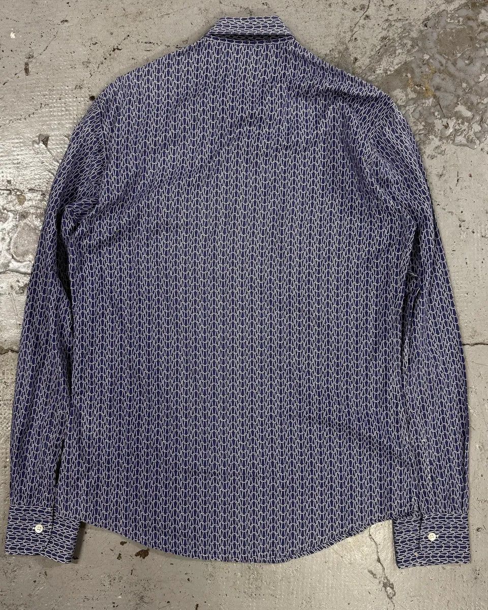Maison Margiela SS2007 Maison Martin Margiela Blue Abstract Shirt Size US M / EU 48-50 / 2 - 2 Thumbnail