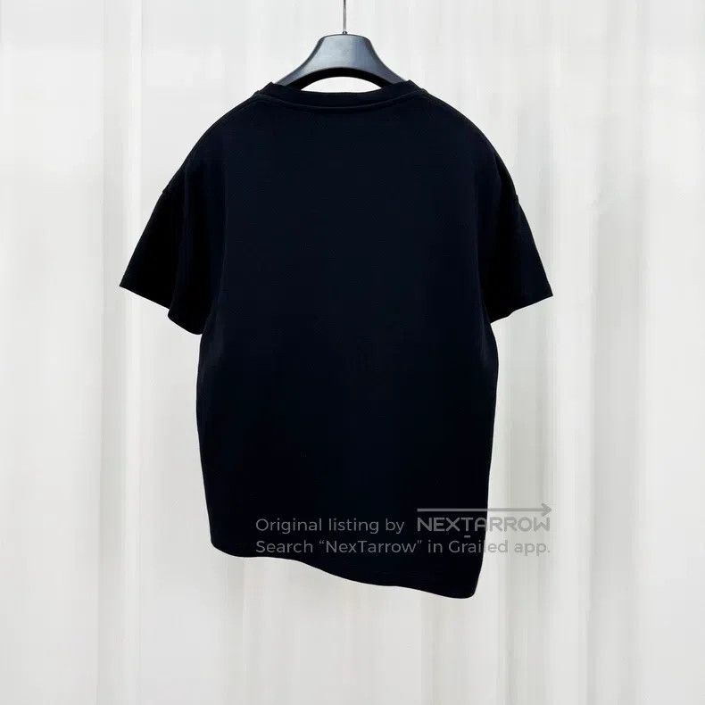 Loewe Loewe Irregular hem embroidered logo short-sleeve Size XS / US 0-2 / IT 36-38 - 2 Thumbnail