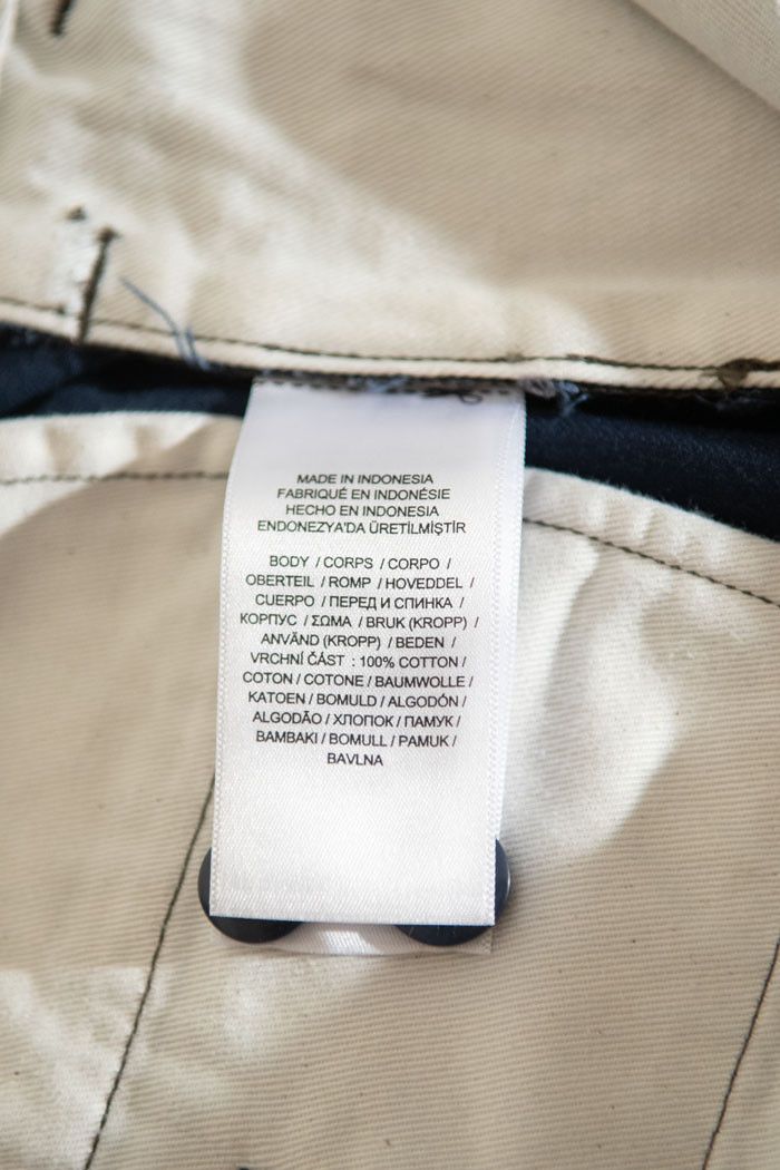 RRL Ralph Lauren RRL Slim Fit Herringbone Twill Pant Worth Navy Size US 34 / EU 50 - 14 Thumbnail