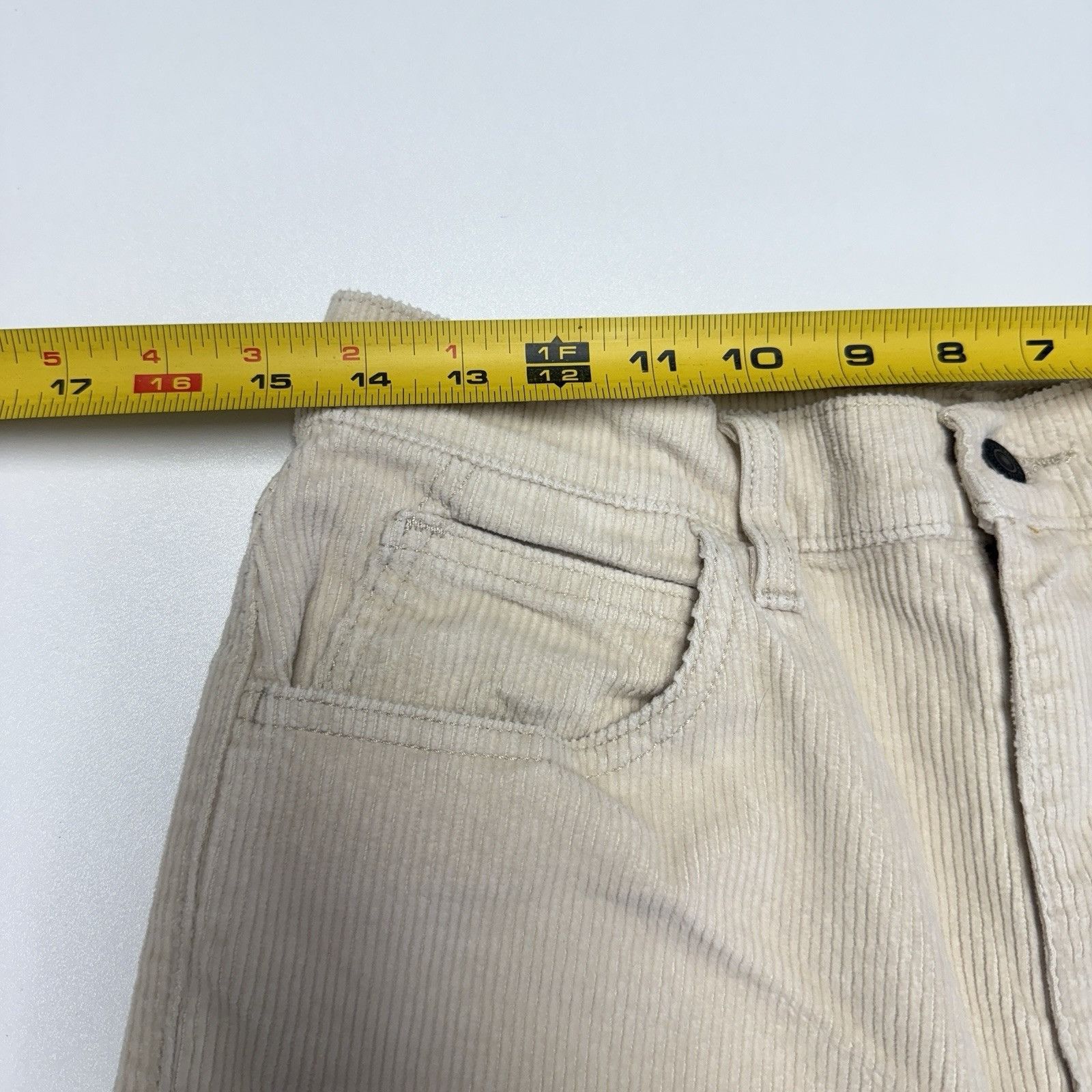 Levi's Levi's 70s High Flare Corduroy Pants Womens 29 Cream LVC Size 29" - 7 Thumbnail