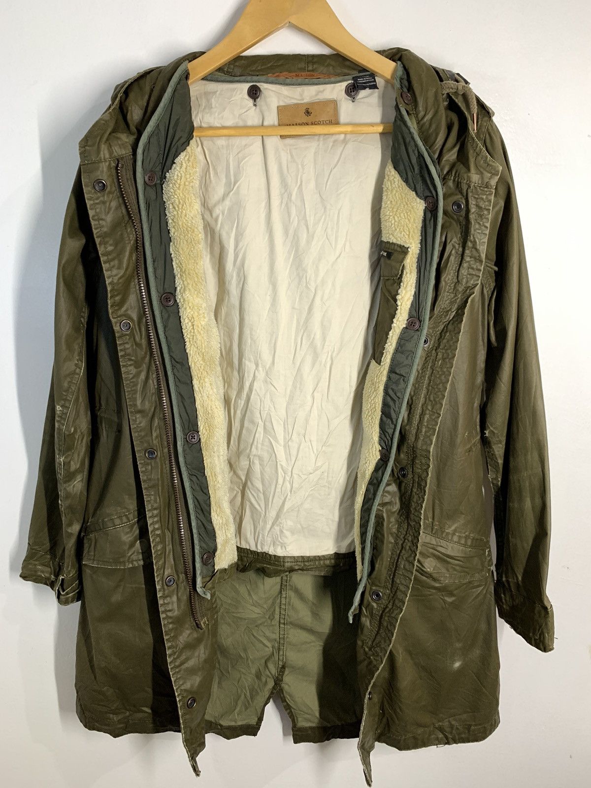 Designer × Japanese Brand × Vintage Vintage Maison Scotch Parka Jacket Size US M / EU 48-50 / 2 - 20 Thumbnail