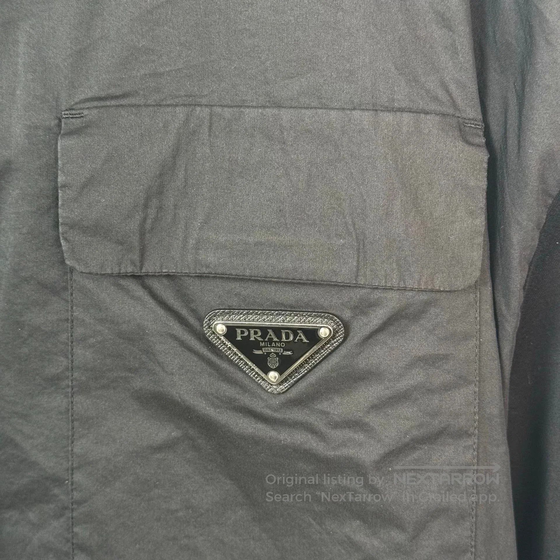 Prada Prada Black Short-Sleeve Top. Size M / US 6-8 / IT 42-44 - 4 Thumbnail