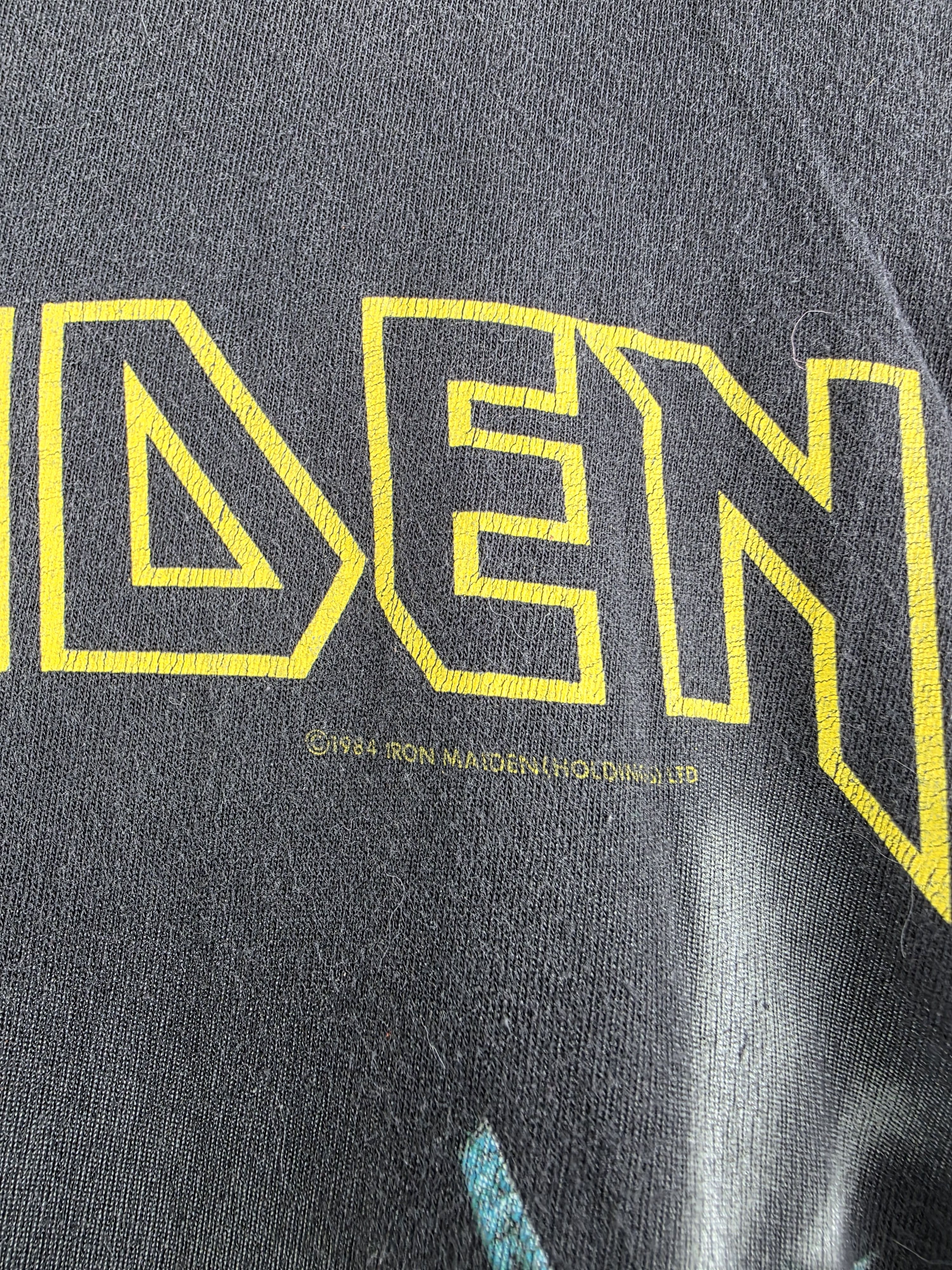 Iron Maiden 80s Vintage Iron Maiden Aces High 90s XL 23" 28" Size US XL / EU 56 / 4 - 3 Thumbnail
