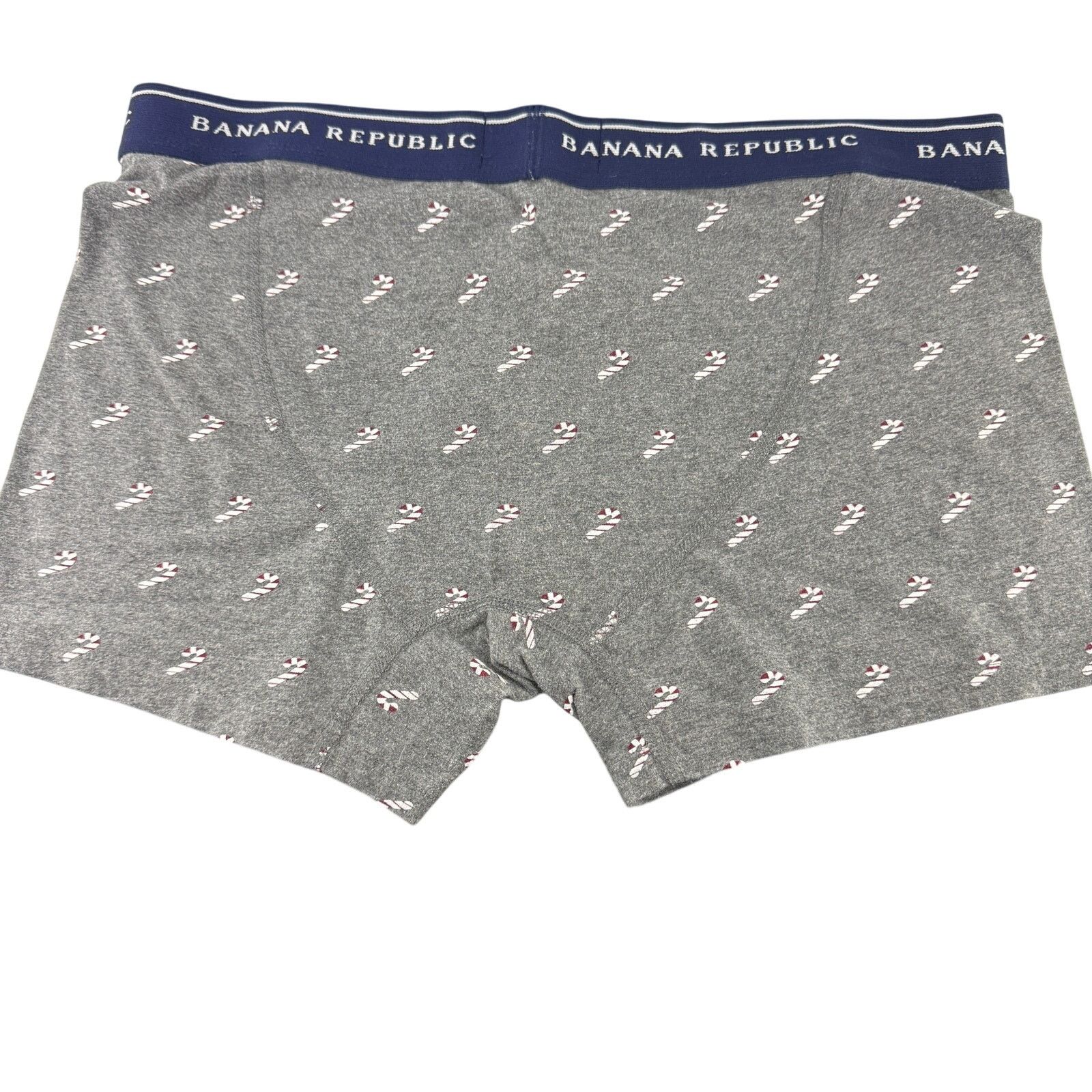 Banana Republic Banana Republic Candycane White Grey Mens Boxer Size Medium Size ONE SIZE - 3 Thumbnail