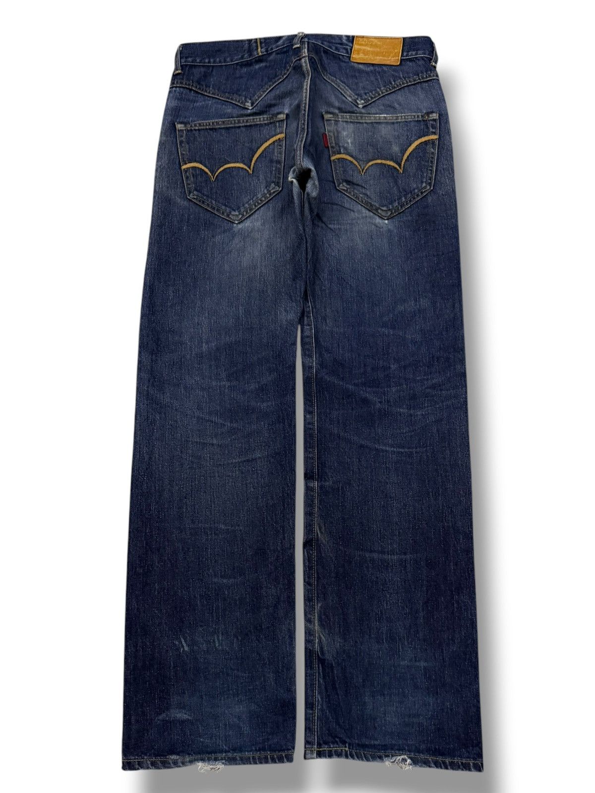 Edwin Vintage 503 SS Japan Denim Jeans | Relaxed Straight | W34 Size US 34 / EU 50 - 3 Thumbnail