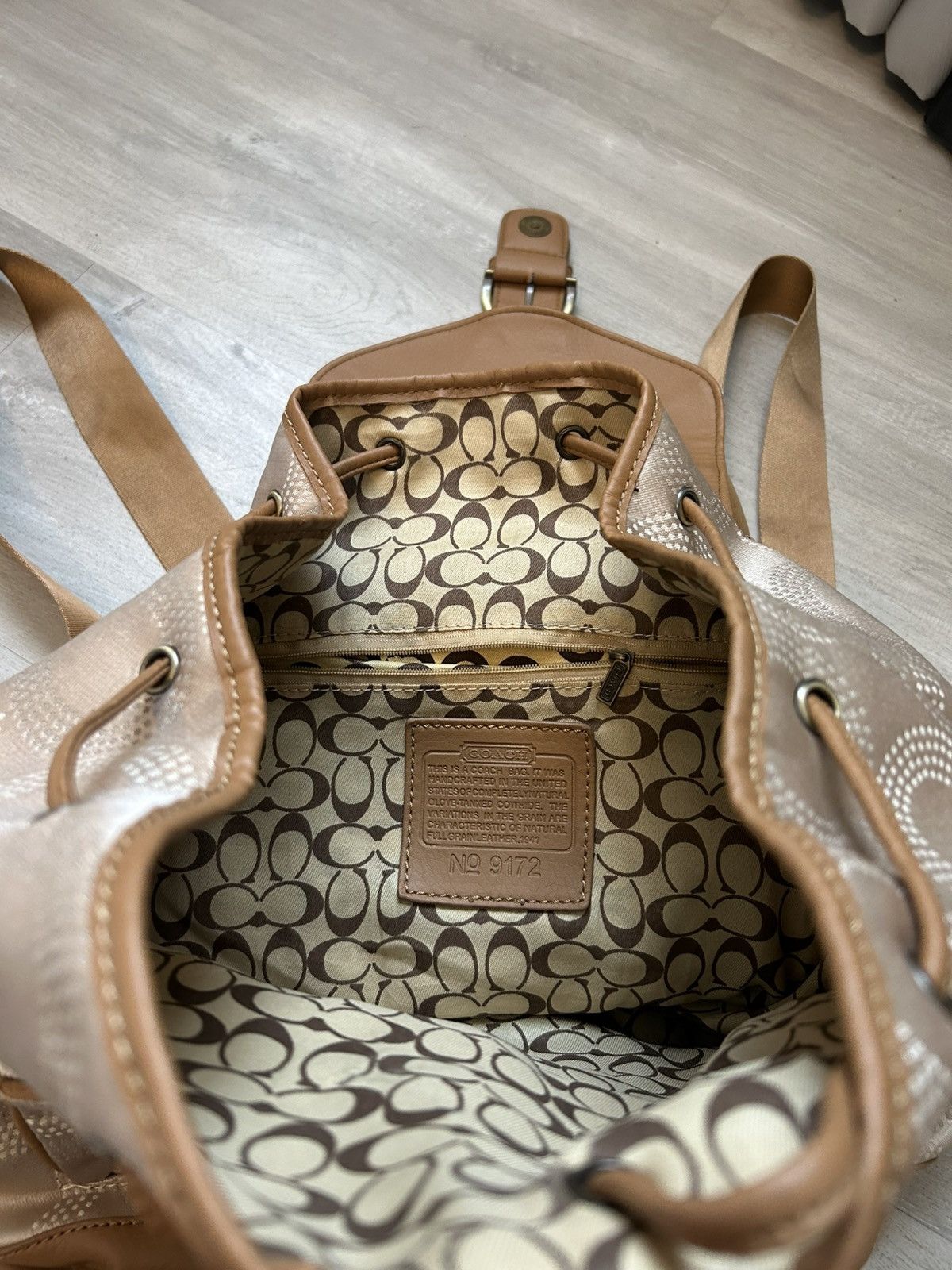 Coach Coach Monogram Backpack Size ONE SIZE - 7 Thumbnail