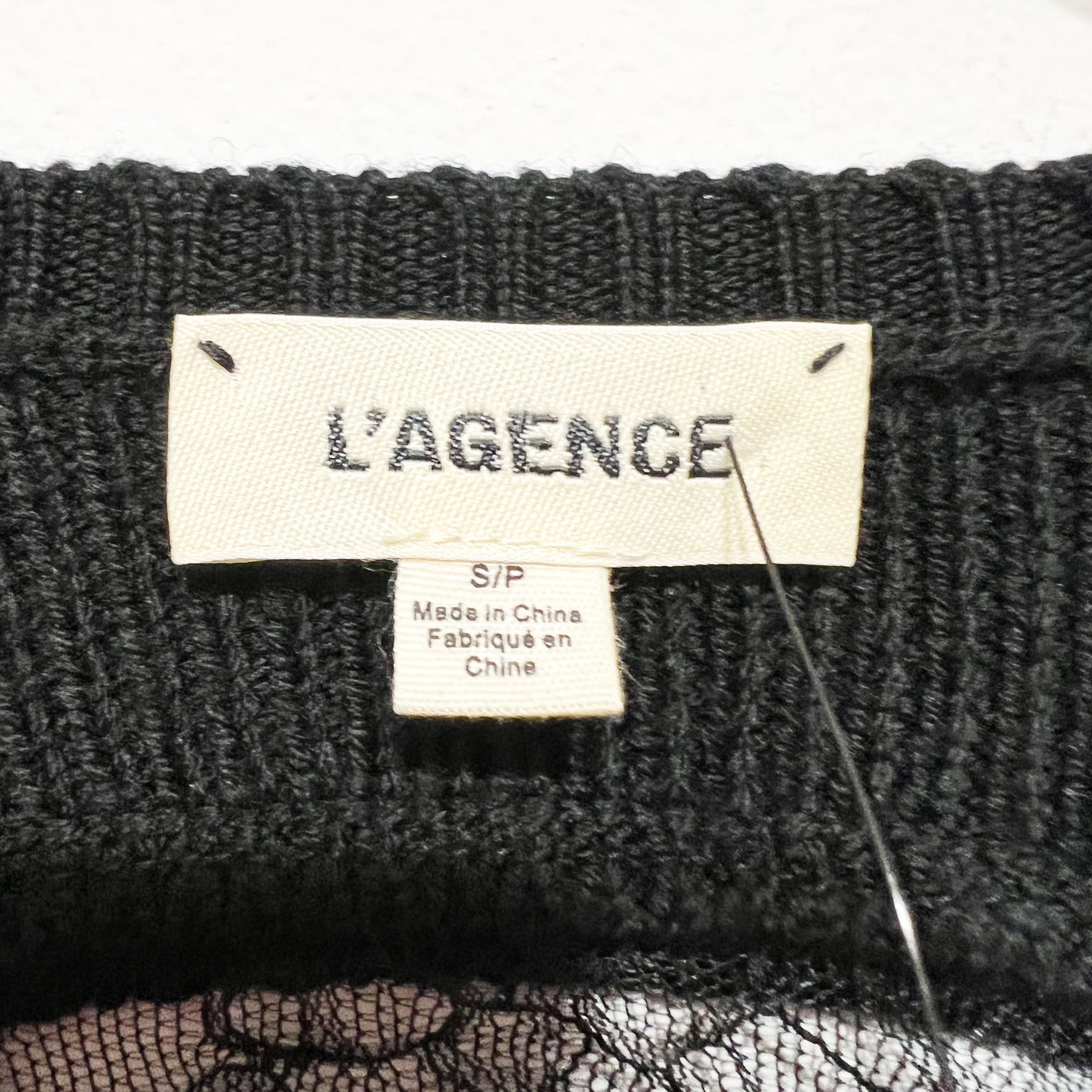 L'AGENCE NEW L'agence Antonio Wool Ribbed Knit Size S / US 4 / IT 40 - 2 Thumbnail