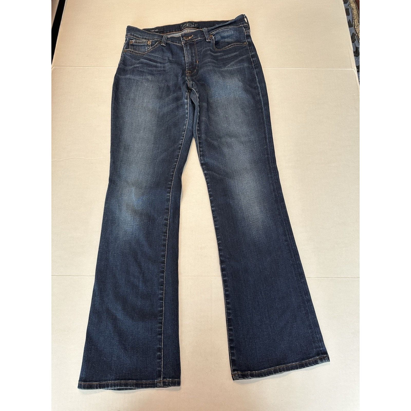 Lucky Brand Lucky Brand Jeans Premium Italian Stretch Bootcut 6/28A Blue Size 30" / US 8 / IT 44 - 2 Thumbnail