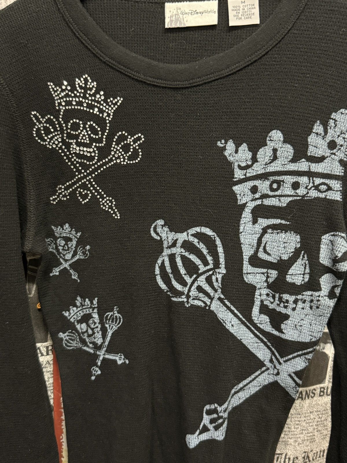 Disney Rock metal base layer top Size M / US 6-8 / IT 42-44 - 4 Thumbnail