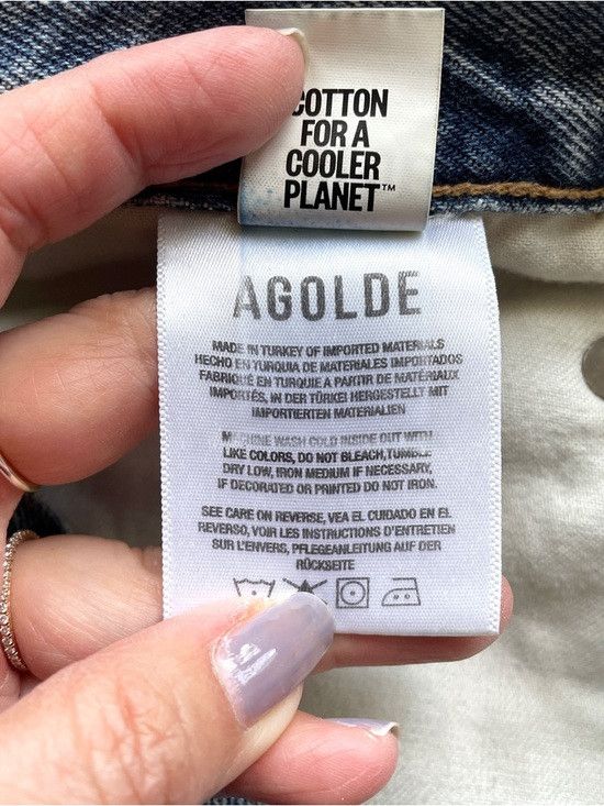 Agolde Agolde Fusion Jeans in Ratio - 28" Size US 28 / EU 44 - 7 Thumbnail