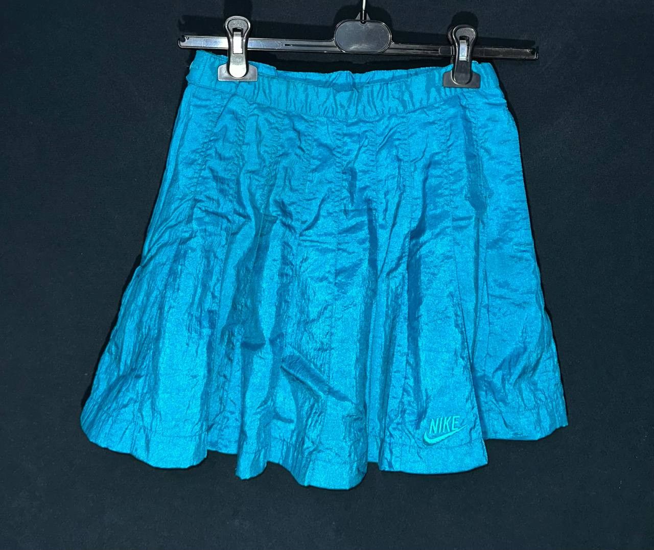 Nike NIKE Challenge Court Vintage 90s Tennis Skirt Pleated Nylon Size 23" - 1 Thumbnail