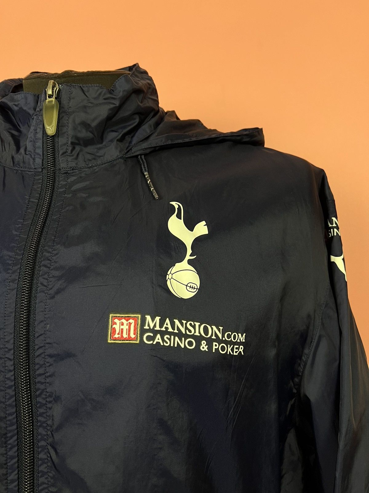 Puma Puma Tottenham rain jacket hype football jersey casual Size US M / EU 48-50 / 2 - 2 Thumbnail