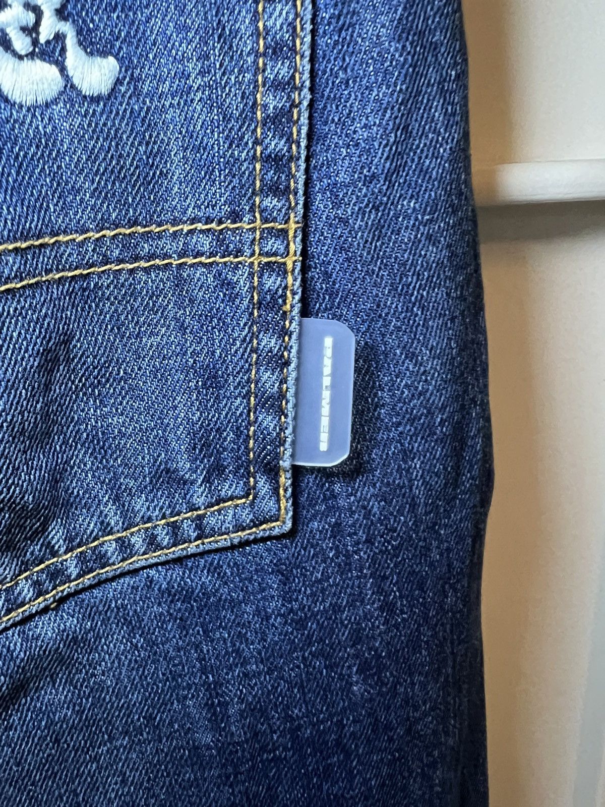 Palmer Trading Company Vintage Palmer made in Italy straight leg blue jeans Size US 30 / EU 46 - 9 Thumbnail