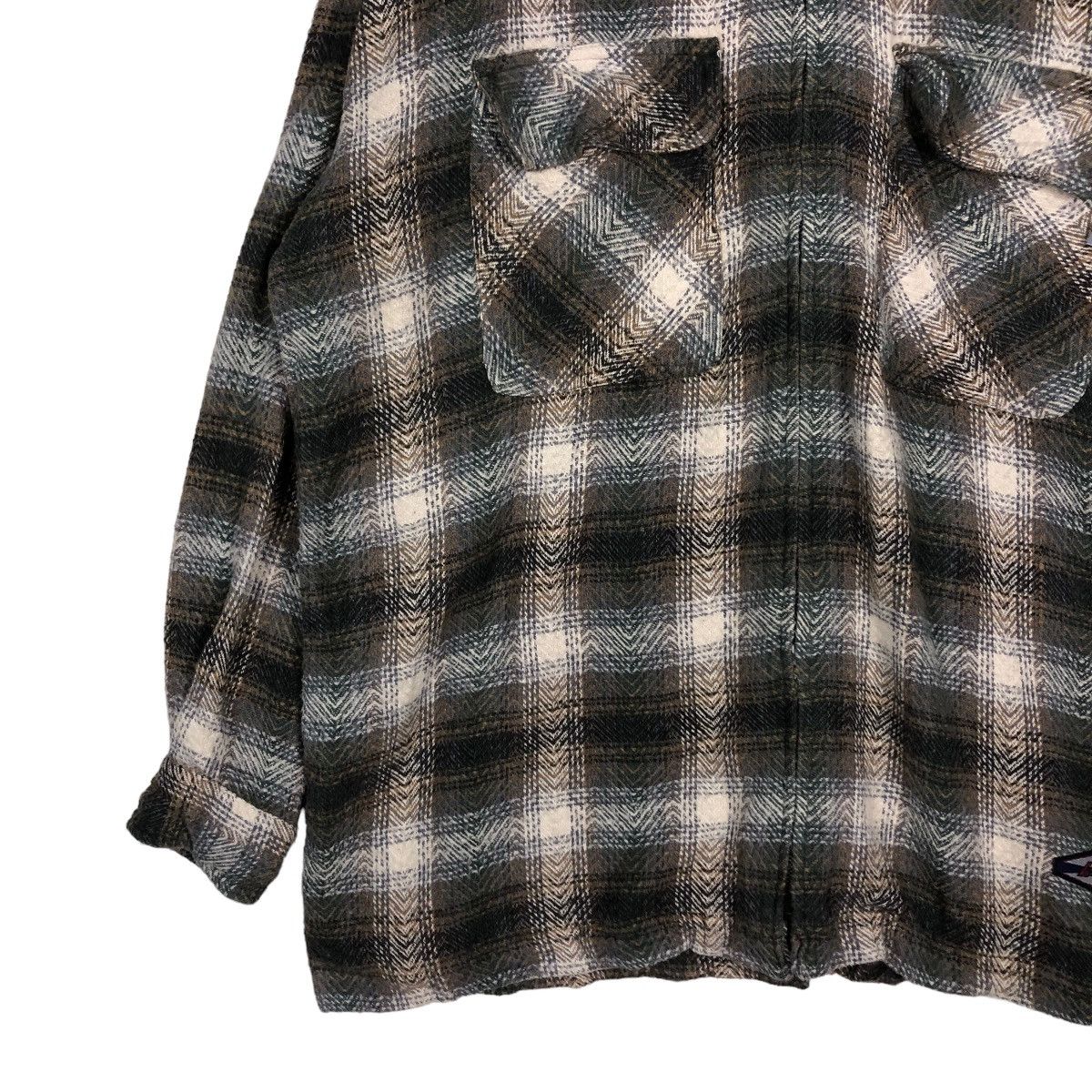 Japanese Brand 📌VINTAGE SHIRT FLANNEL JACKET VANS USA TARTAN DESIGN Size US M / EU 48-50 / 2 - 9 Thumbnail