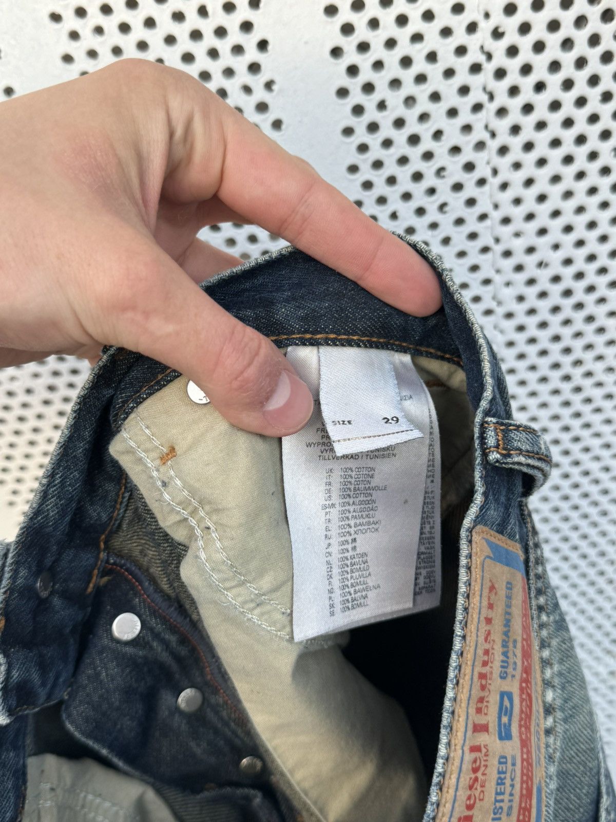 Diesel × Japanese Brand Diesel Jeans Denim Pants Size 29 Size US 29 - 12 Thumbnail