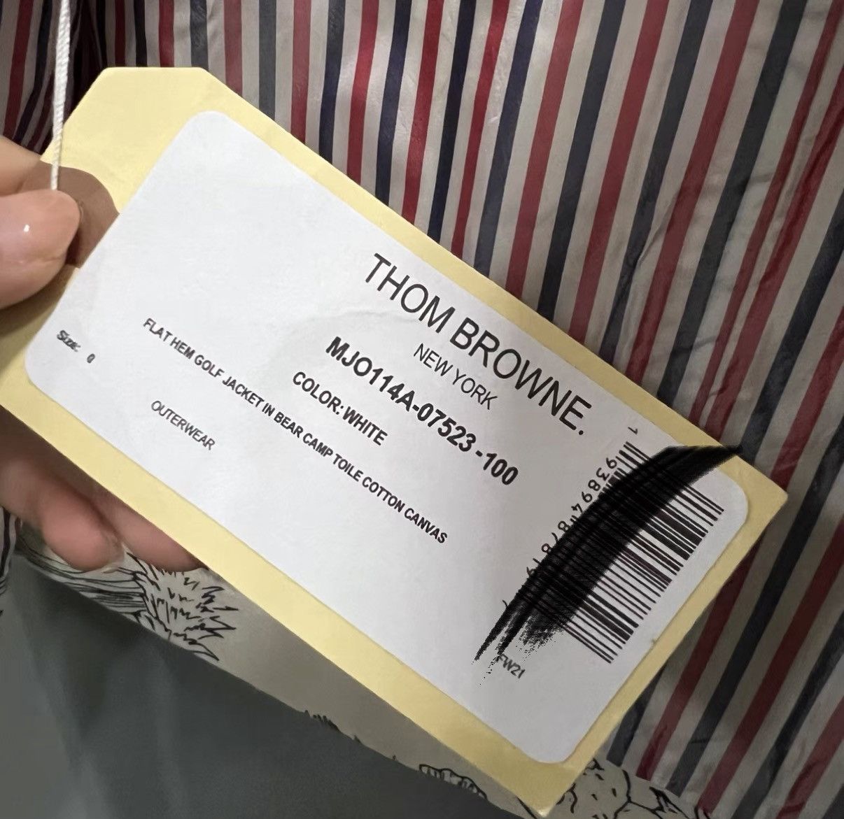 Thom Browne Thom Browne All-over Sketch Print Jacket J41 Size XS / US 0-2 / IT 36-38 - 5 Thumbnail