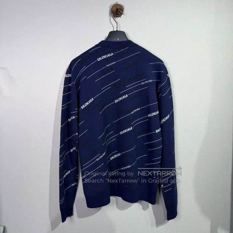 Balenciaga Lavender Barrage Sweater