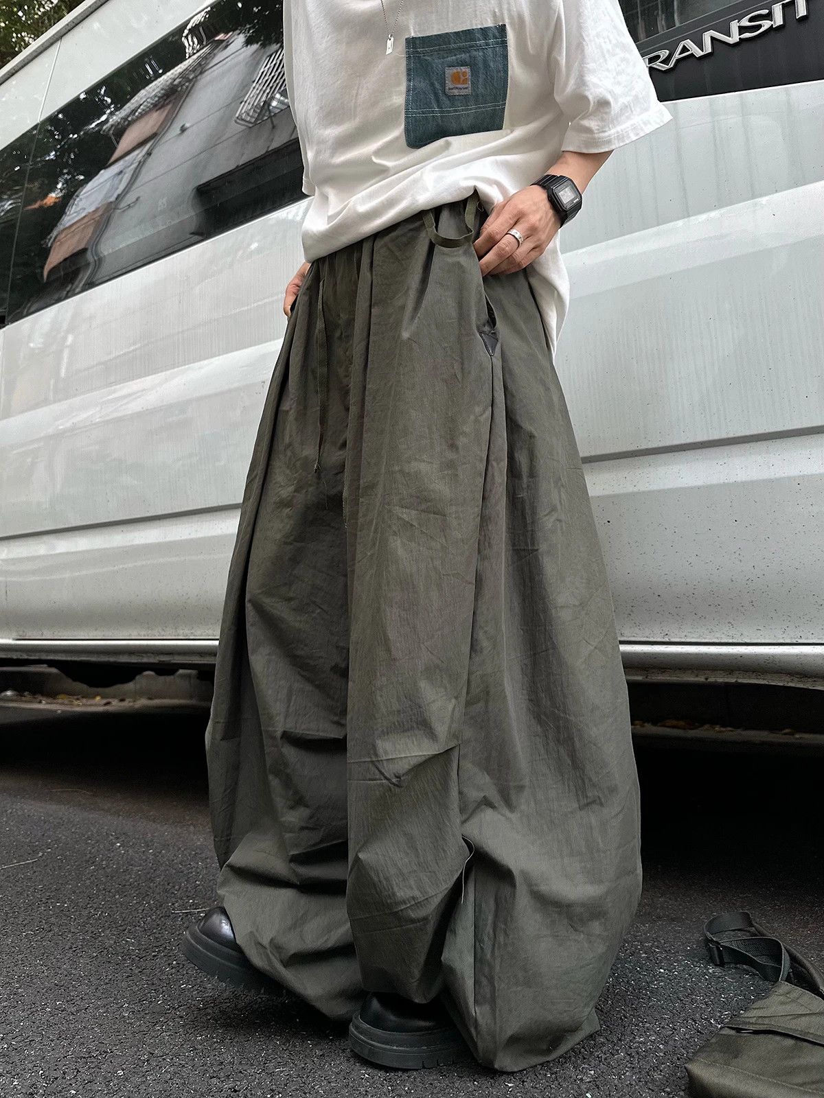 Japanese Brand Flowy Pants Size US 32 / EU 48 - 1 Thumbnail