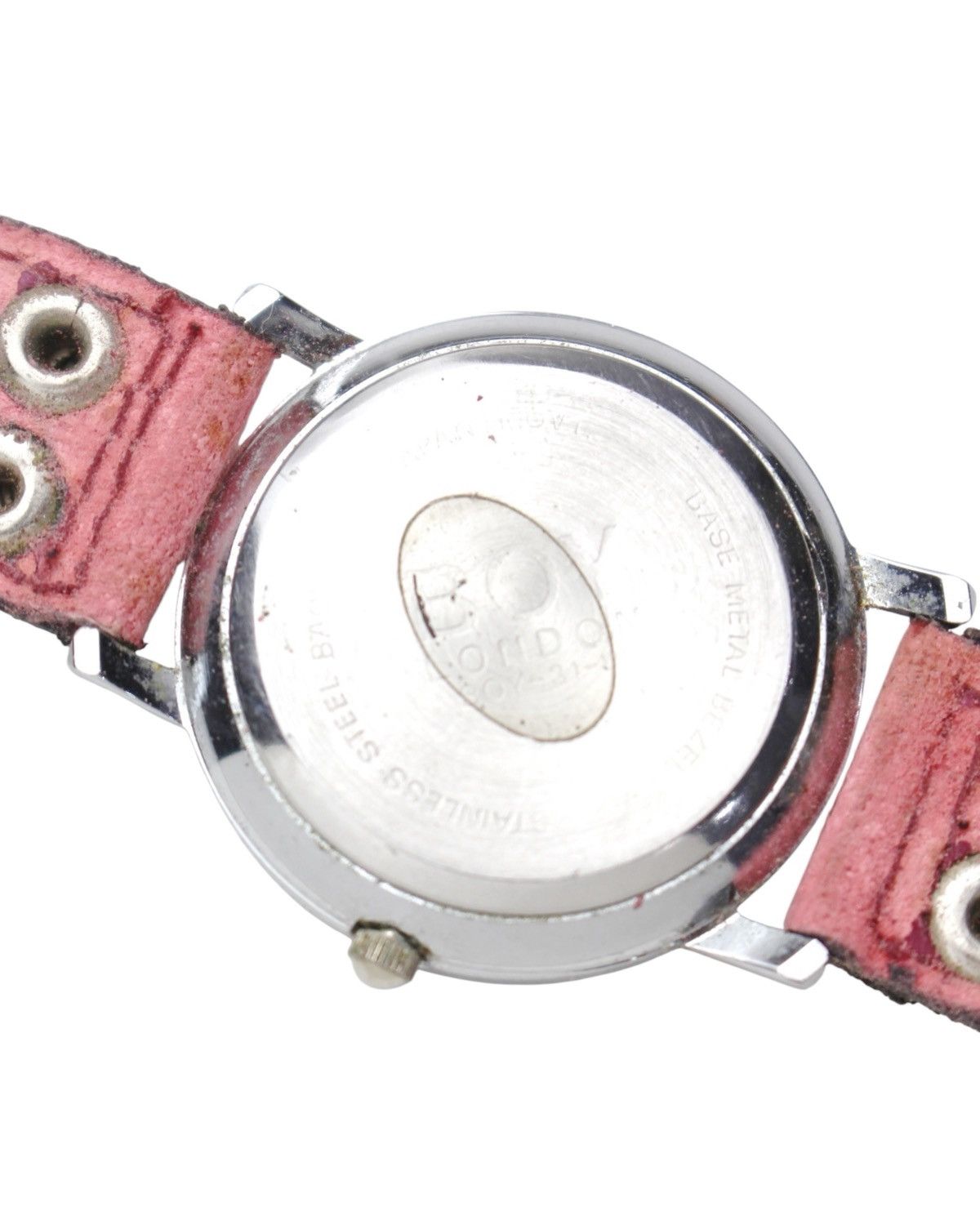 Japanese Brand 1990S BOY LONDON PINK ANARCHY PUNK STREET WEAR WATCH Size ONE SIZE - 4 Thumbnail