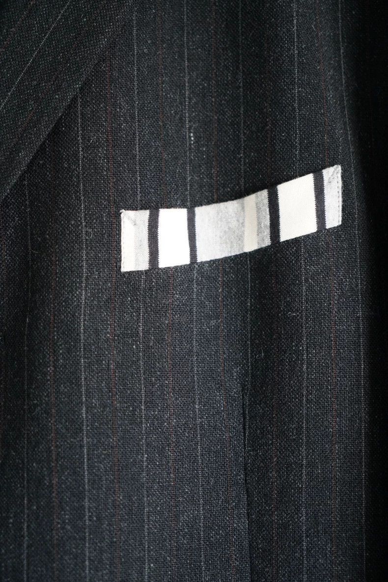 Yohji Yamamoto Yohji Yamamoto Yohji Yamamoto Striped Suit Jacket for Men Size US M / EU 48-50 / 2 - 3 Thumbnail