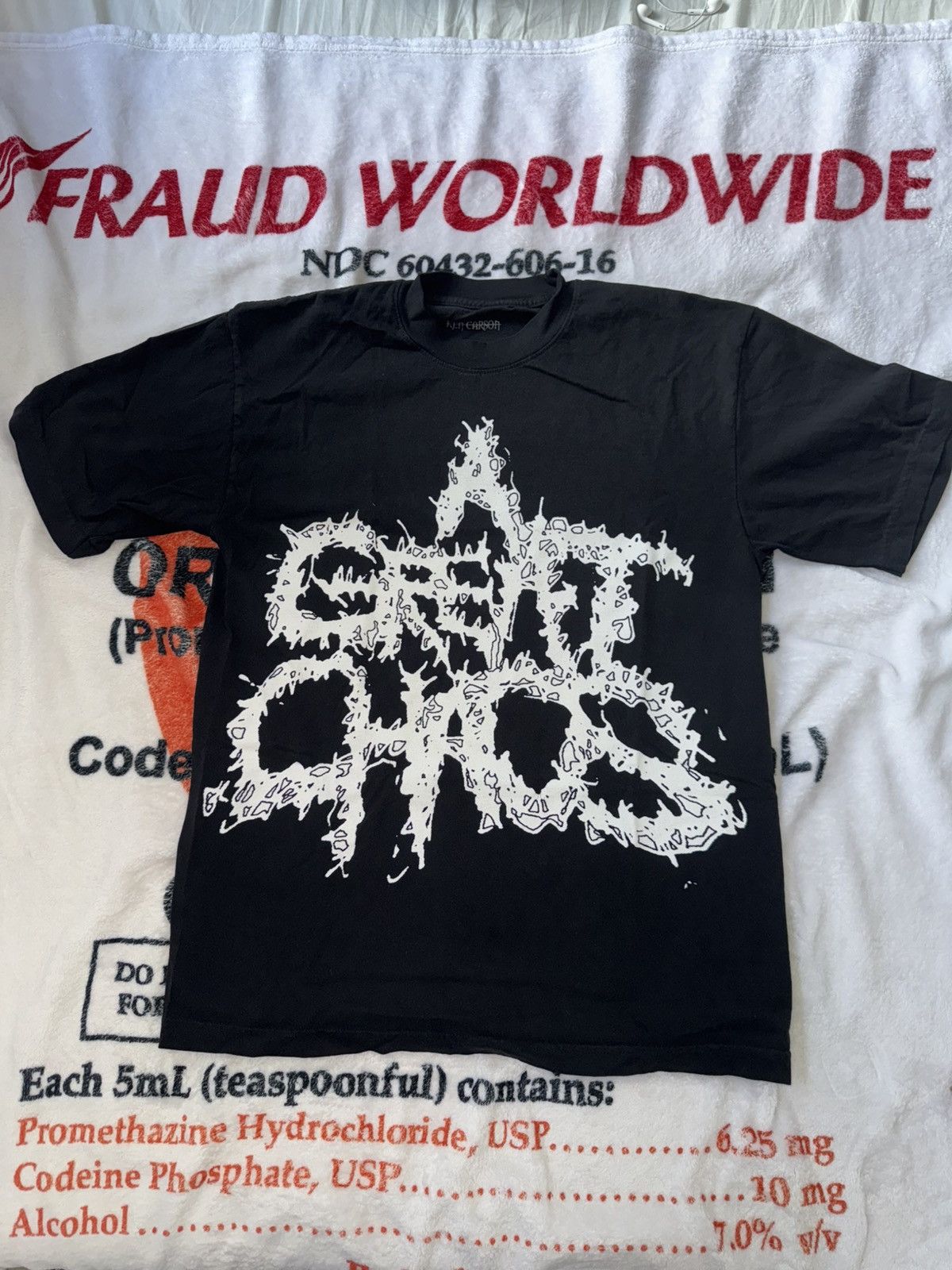 Ken Carson Ken Carson A Great Chaos Tee Size US M / EU 48-50 / 2 - 1 Thumbnail