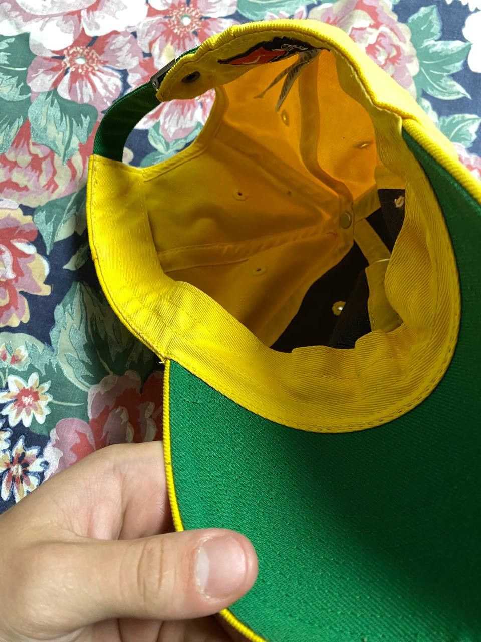 Other Nike Logo Vintage Cap Yellow Rare Y2K Size ONE SIZE - 10 Thumbnail