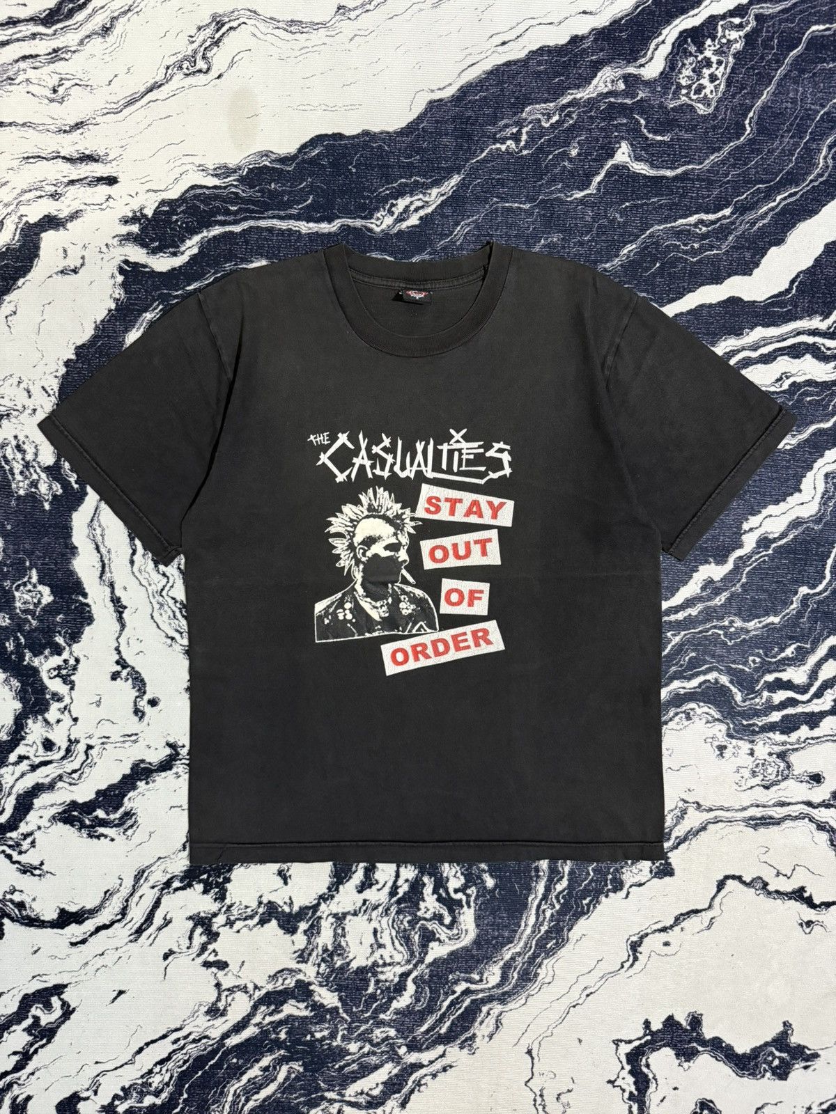 Band Tees Vintage sun faded the casualties, stay out of order t shirt Size US M / EU 48-50 / 2 - 1 Thumbnail