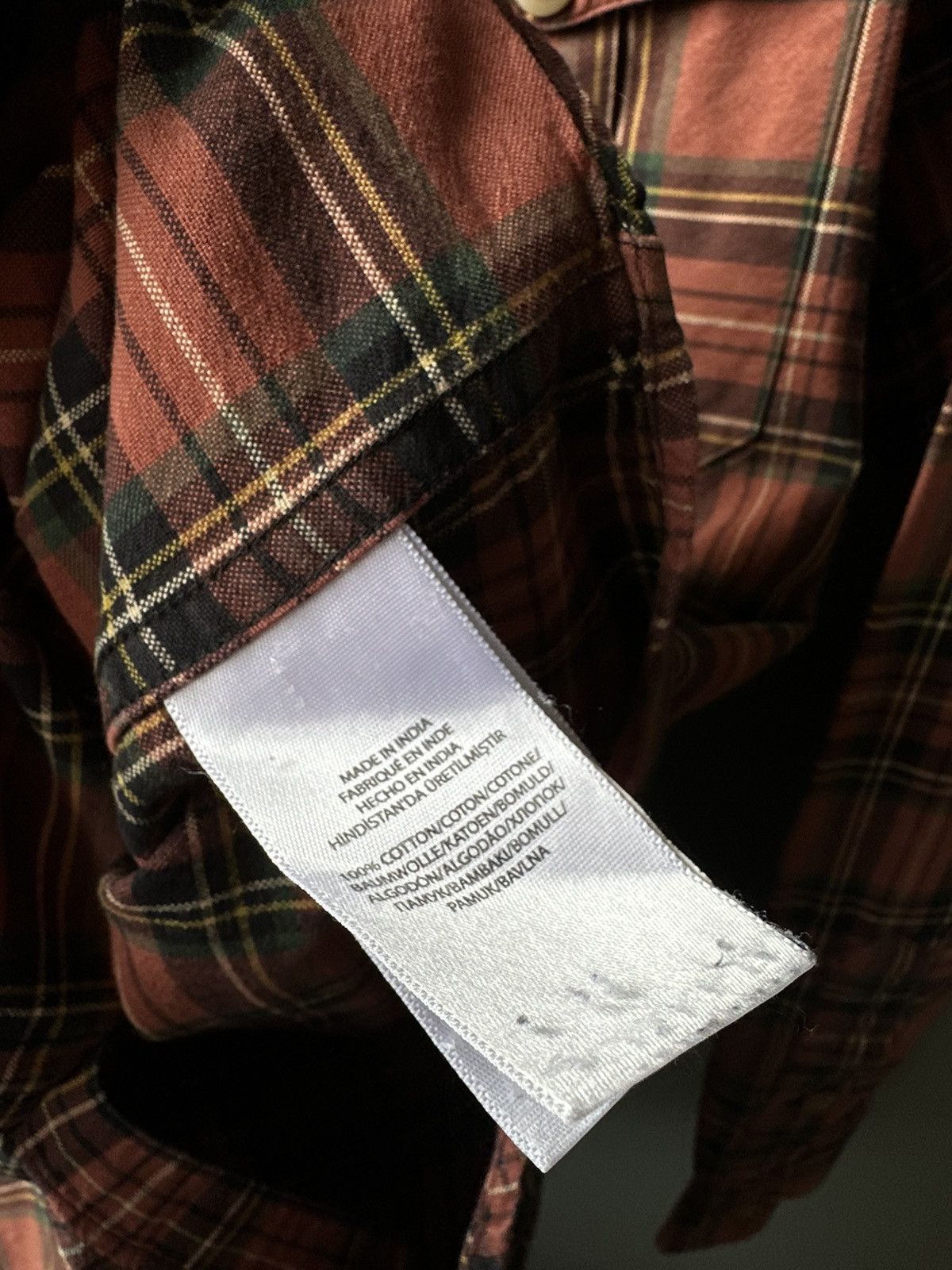 Polo Ralph Lauren Polo Ralph Lauren Cotton Check Shirt Size S Size US S / EU 44-46 / 1 - 5 Thumbnail