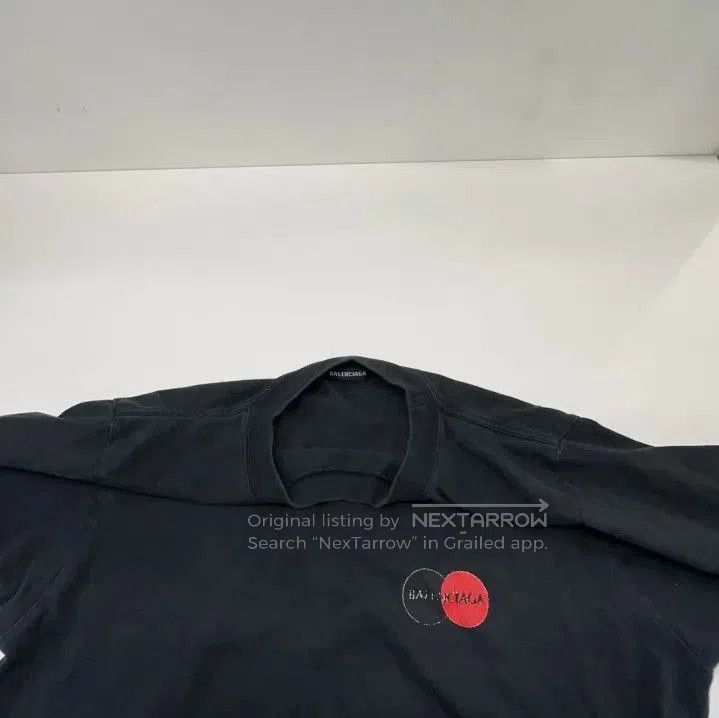 Balenciaga Balenciaga Black Logo Print T. Size US M / EU 48-50 / 2 - 4 Thumbnail