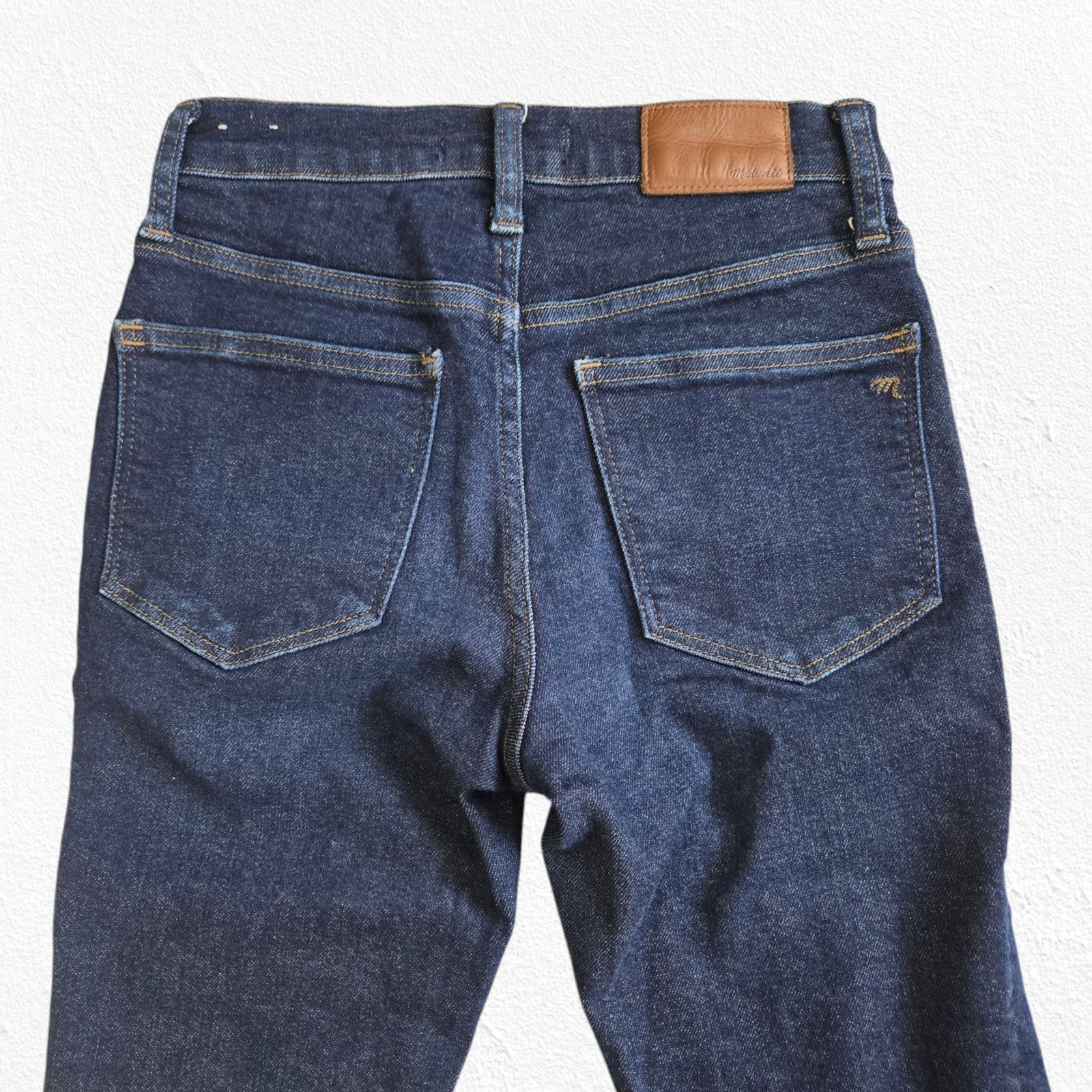 Madewell Madewell 9" Dark Wash Mid-Rise Skinny Jeans Size 24 Size 24" / US 00 / IT 34 - 9 Thumbnail