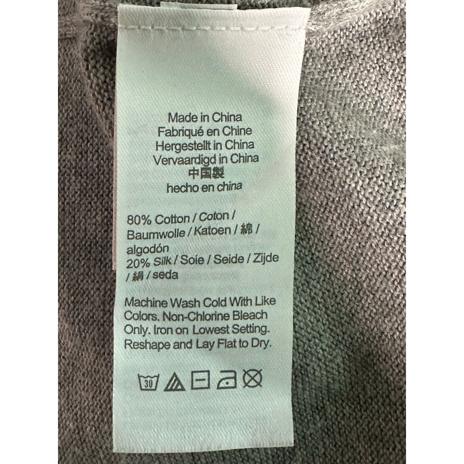 Banana Republic Banana Republic gray long sleeves polo shirt size Large Size US L / EU 52-54 / 3 - 4 Thumbnail