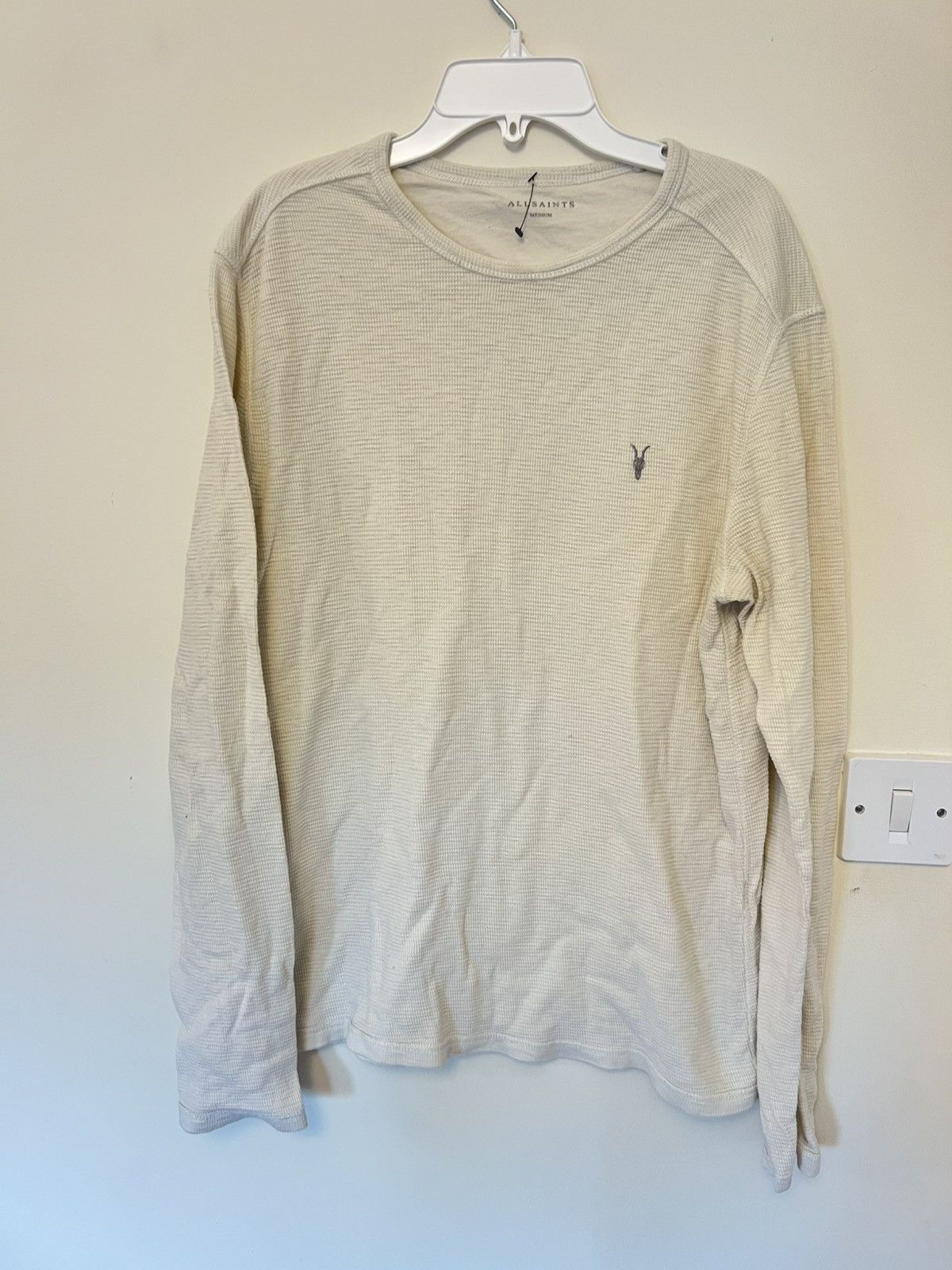 Allsaints Allsains Waffle Texture Long Sleeve Size US M / EU 48-50 / 2 - 1 Thumbnail
