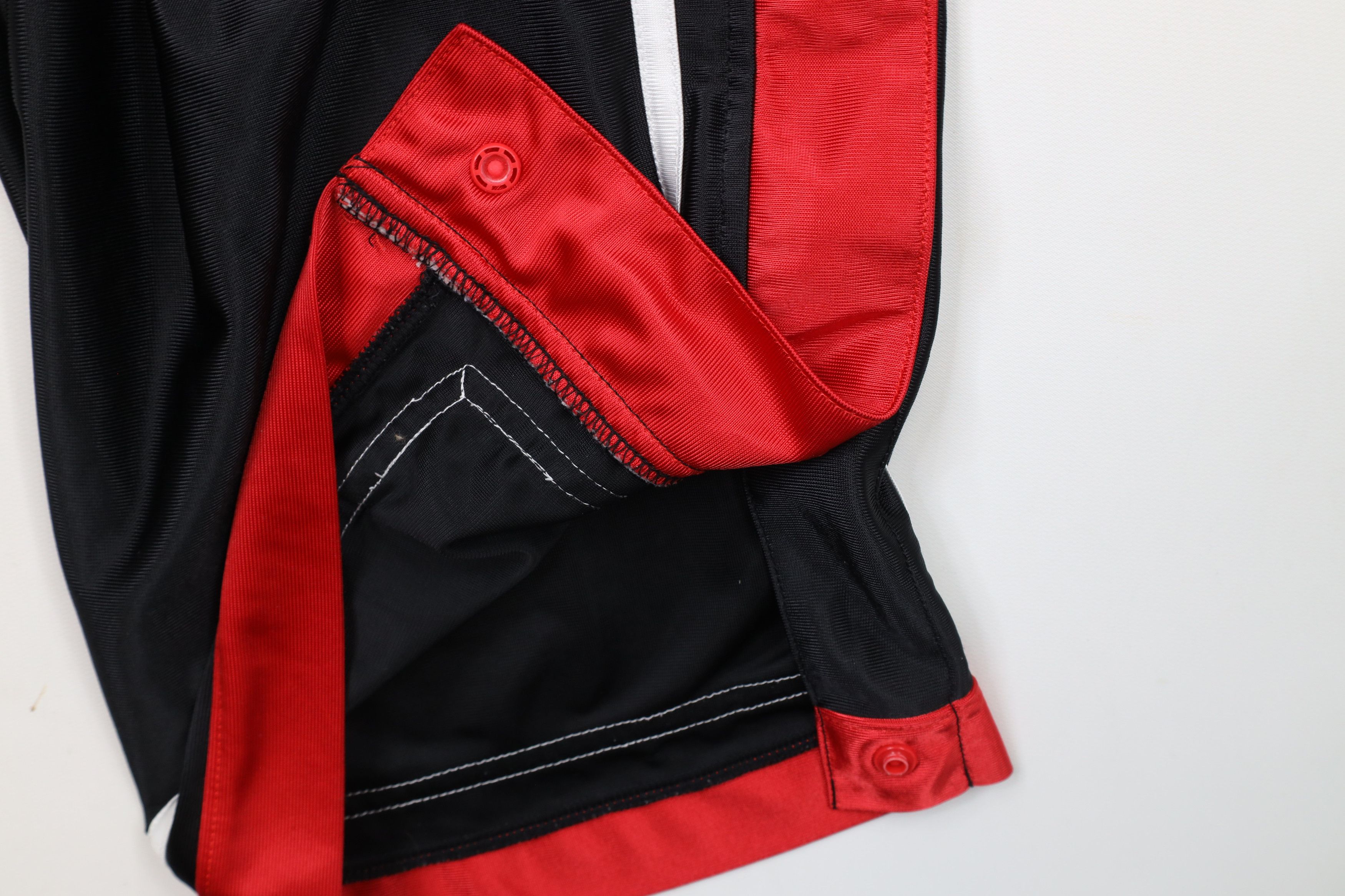 Starter × Vintage Vintage 90s Starter Block Wide Leg Tearaway Sweatpants Pants Size US 36 / EU 52 - 7 Thumbnail