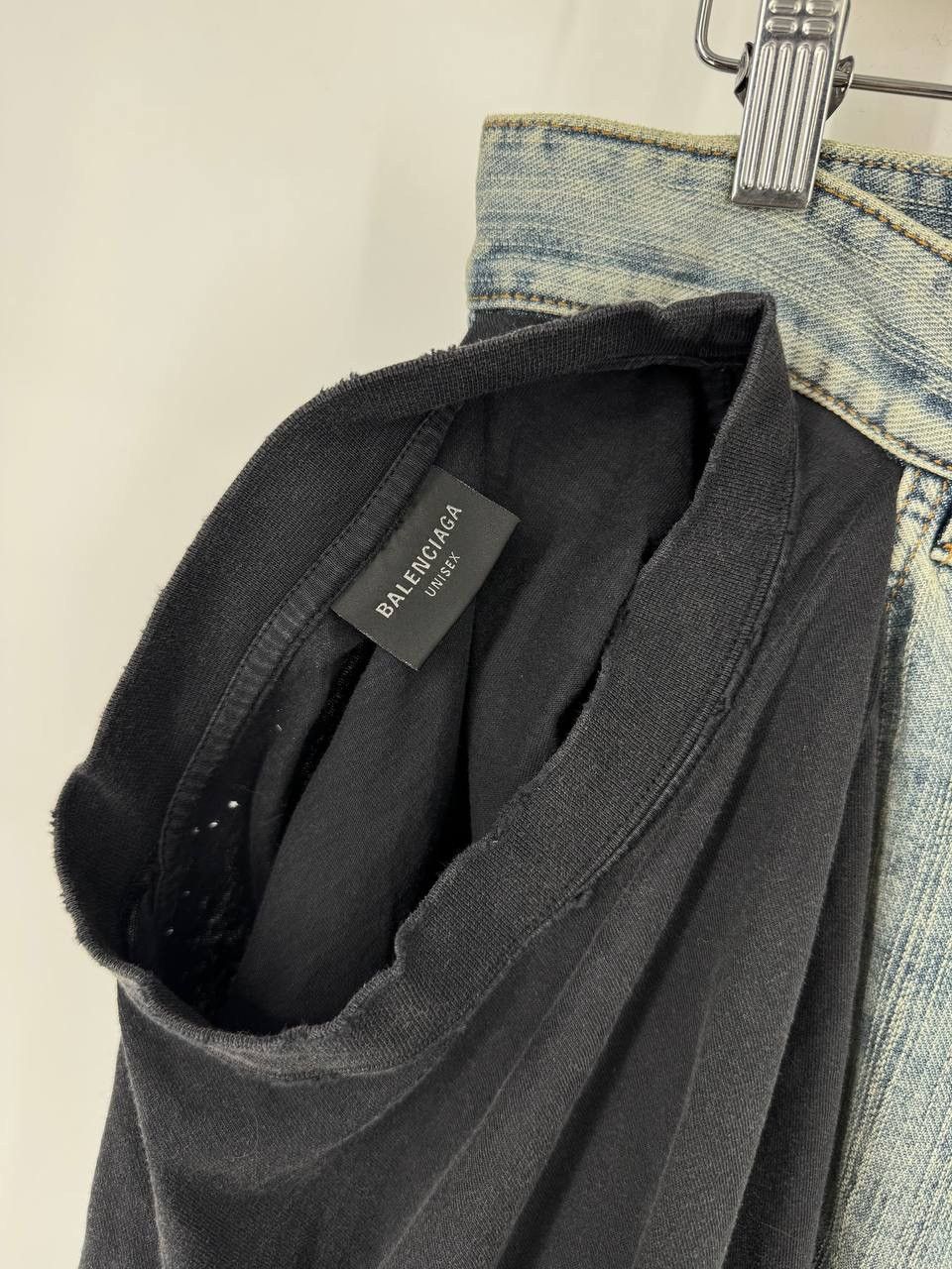Balenciaga Balenciaga Italian Indigo Ring Flared Jeans with shirt Size US 31 - 5 Thumbnail