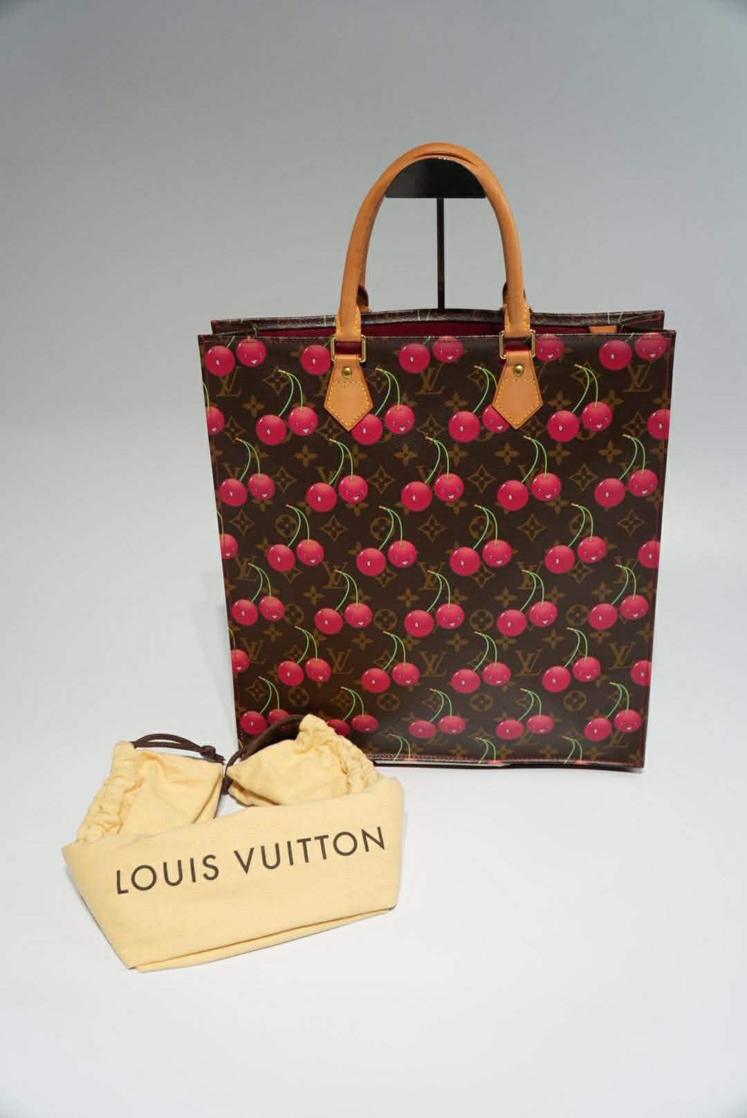 Louis Vuitton × Takashi Murakami Louis Vuitton Limited Edition Monogram Cerises Sac Plat Tote Size ONE SIZE - 1 Thumbnail